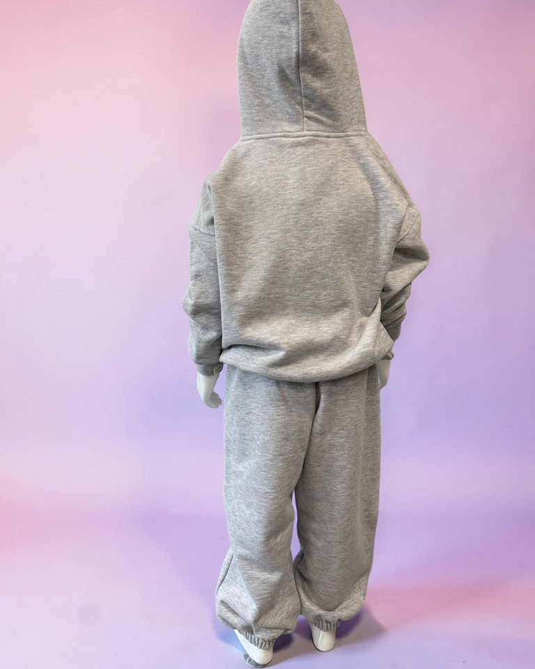 Children’s Tracksuit Heather Grey size 128-0