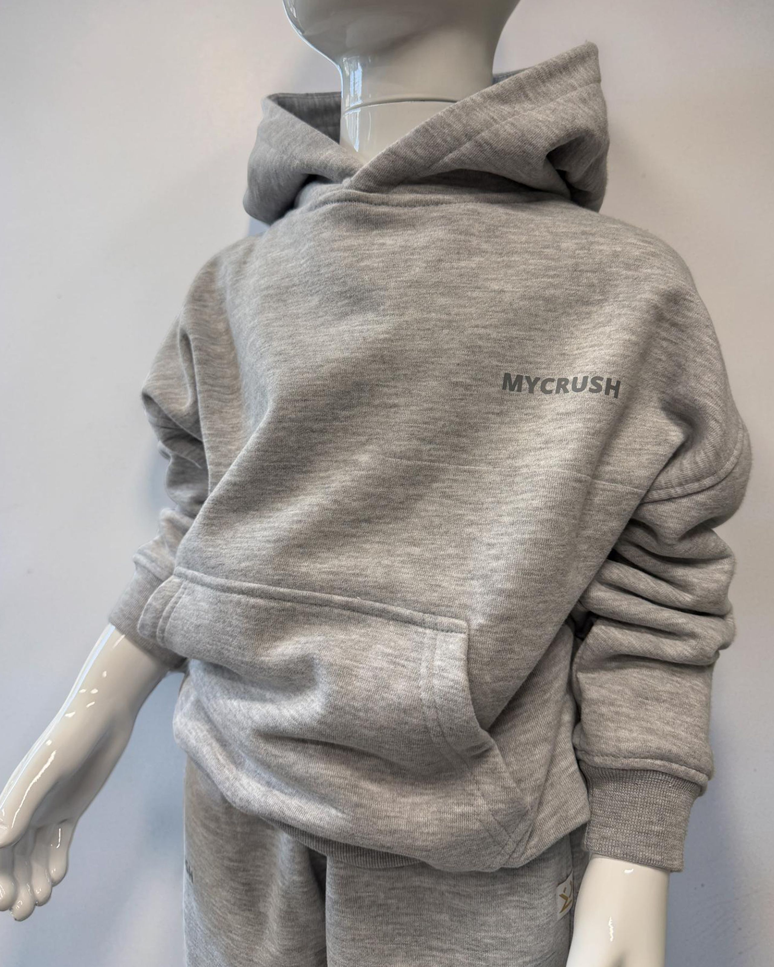 Children’s Tracksuit Heather Grey size 140-2
