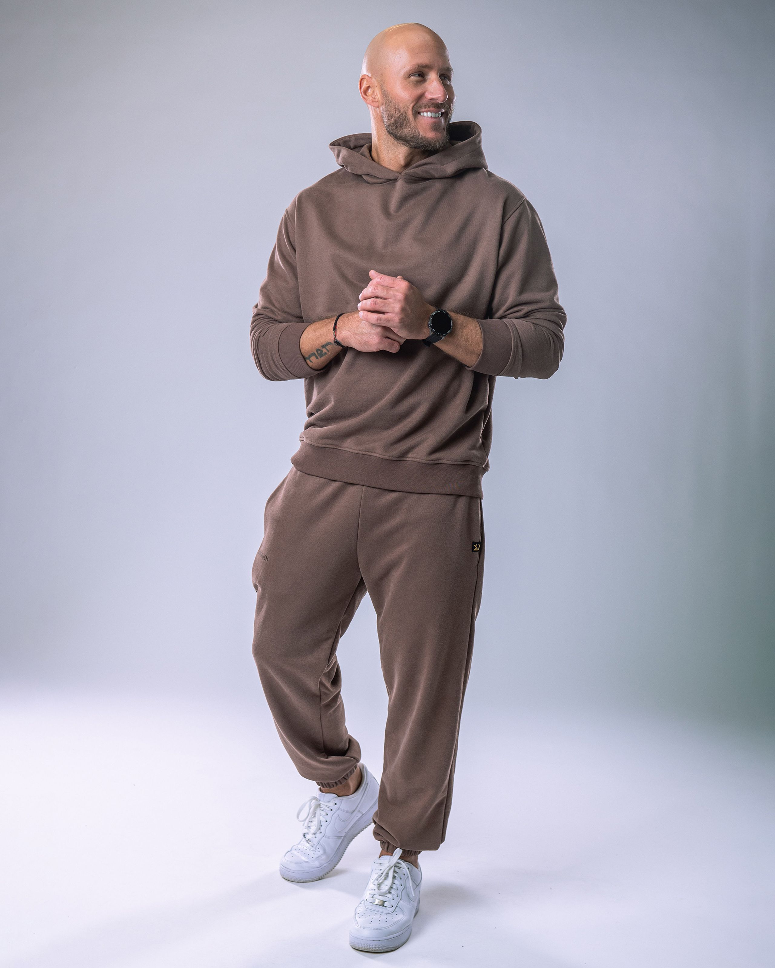 Men’s Hoodie Brown M-1
