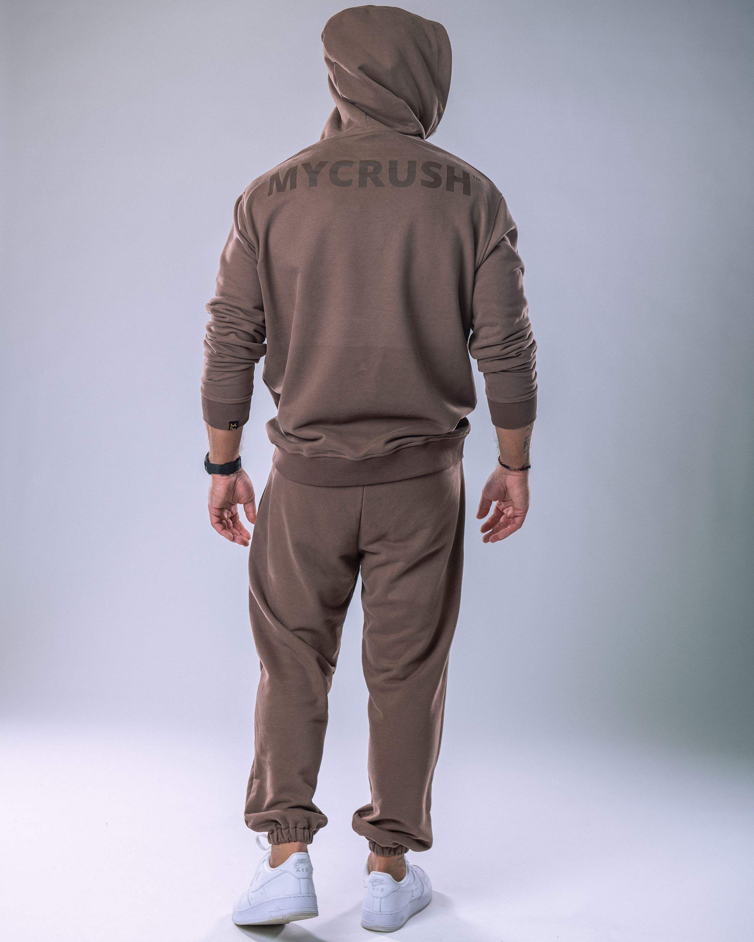 Men’s Hoodie Brown M-2