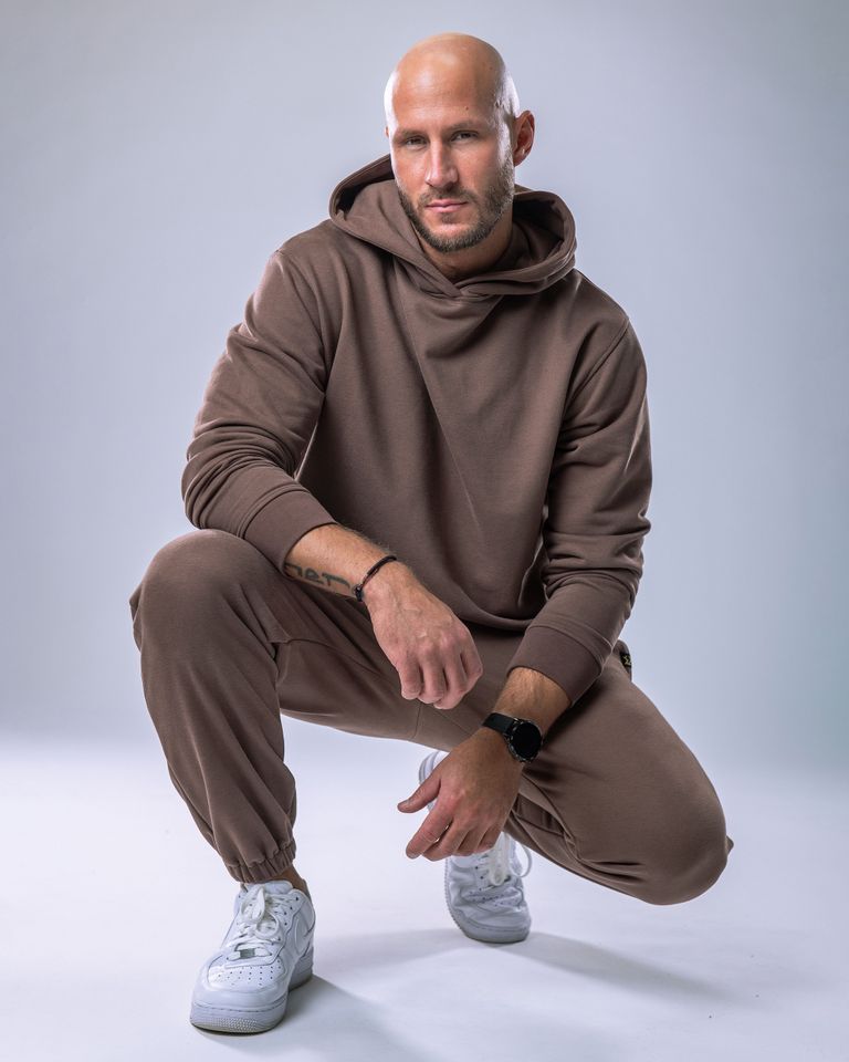 Men’s Hoodie Brown M-5