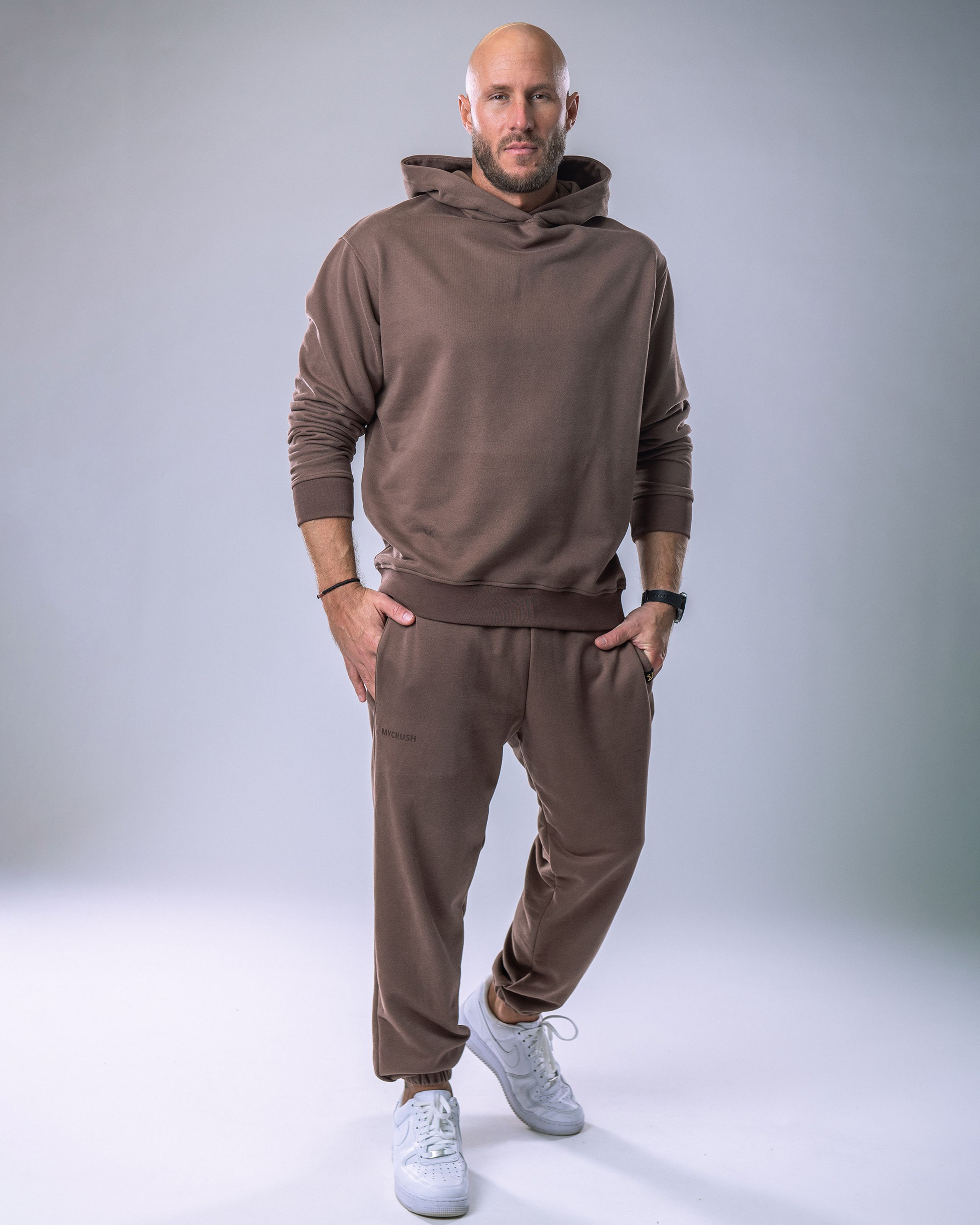Men’s Hoodie Brown XL-0