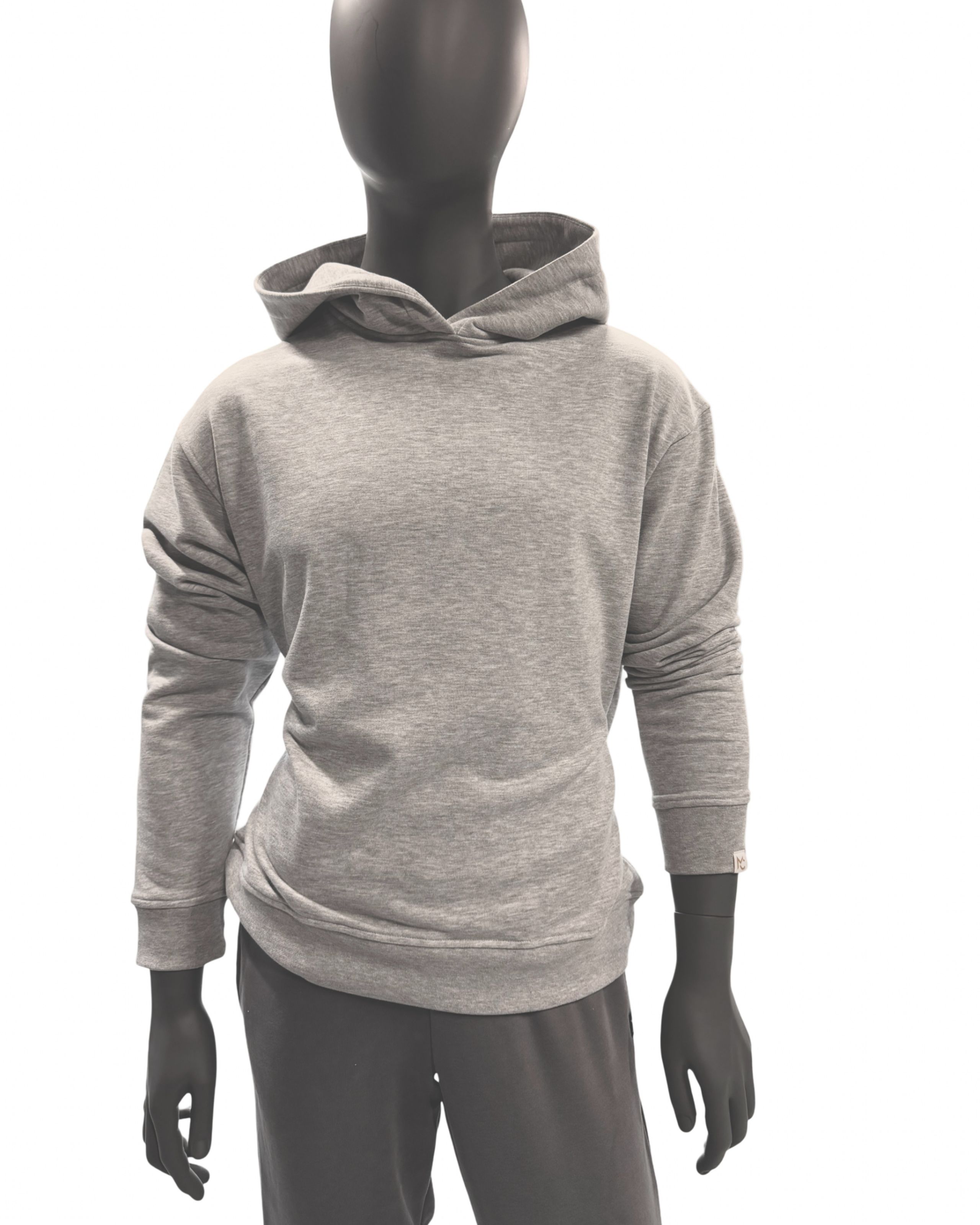 Men’s Hoodie Heather Grey L-0