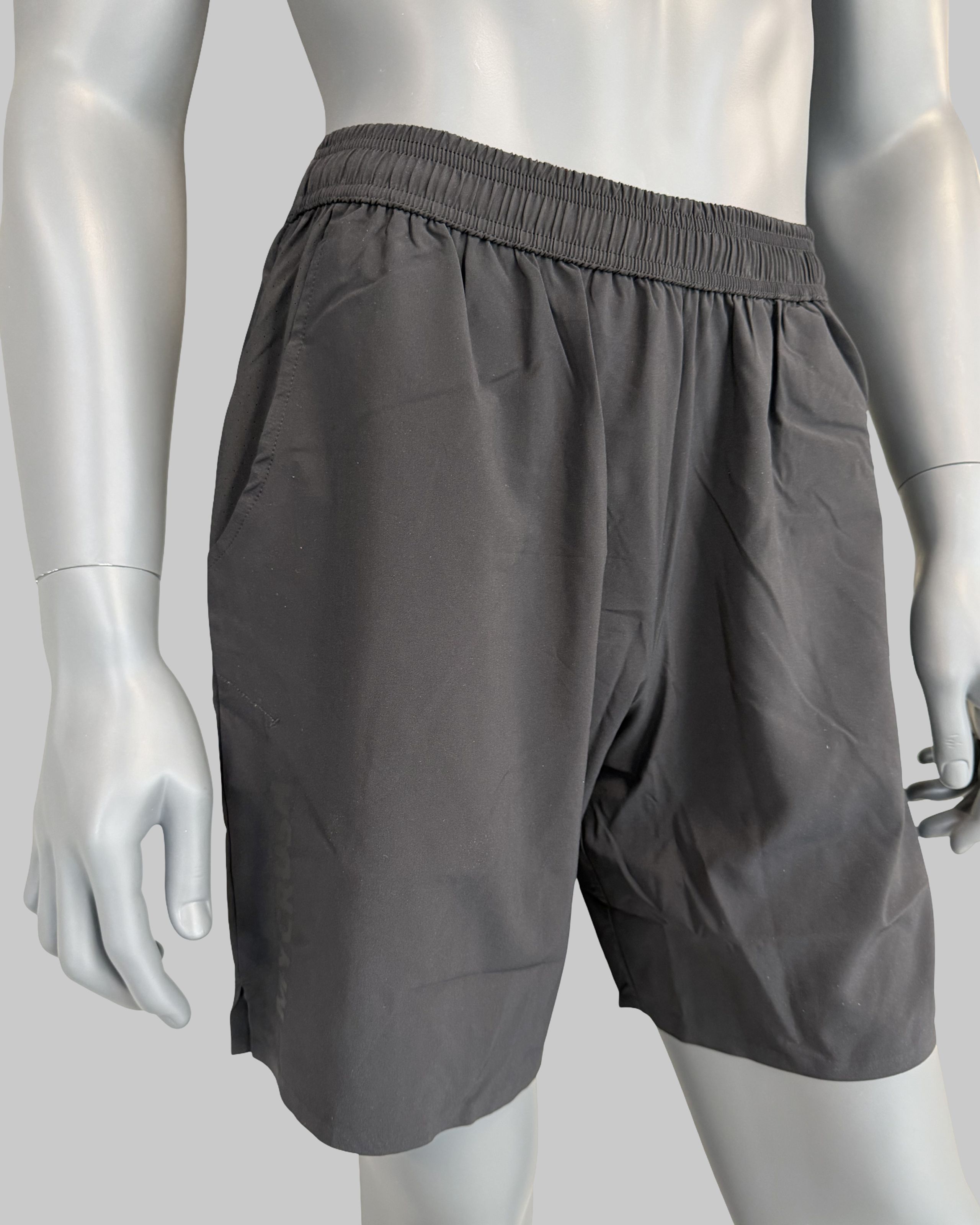 Men’s Lightweight Sports Shorts Black M-1