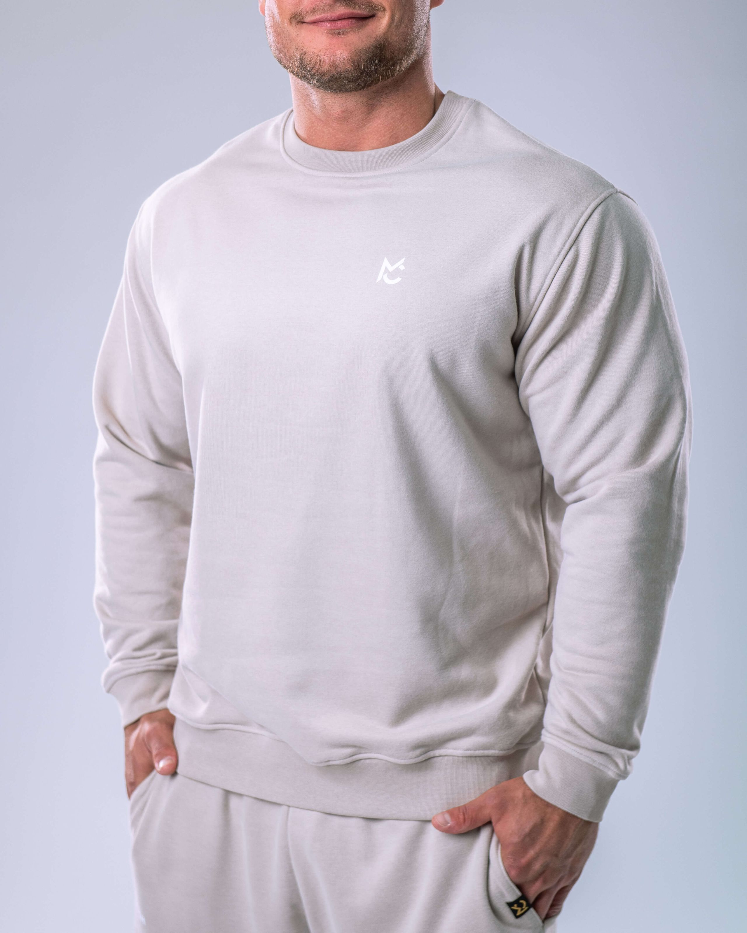 Men’s Sweatshirt Beige M-1