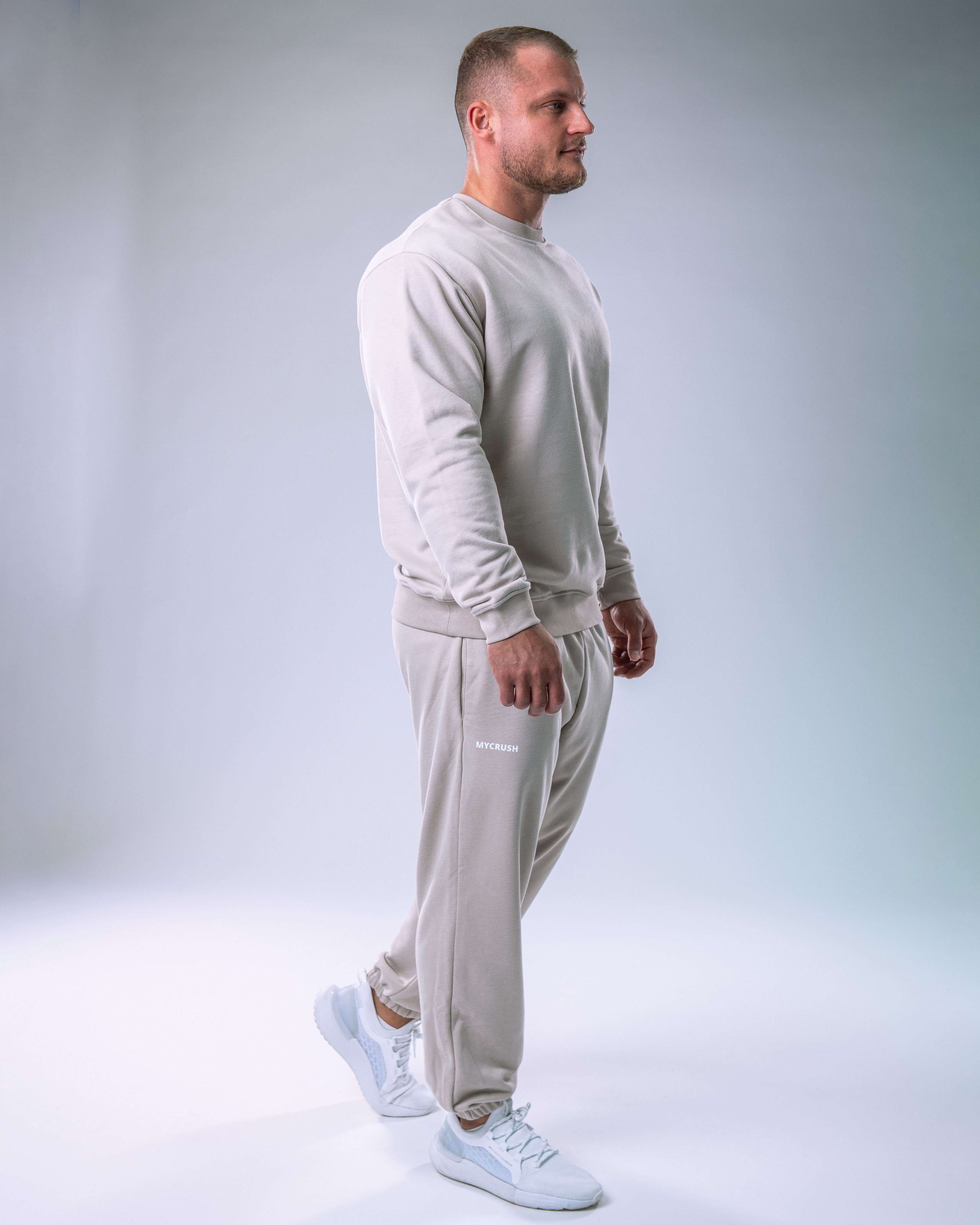 Men’s Sweatshirt Beige XL-3