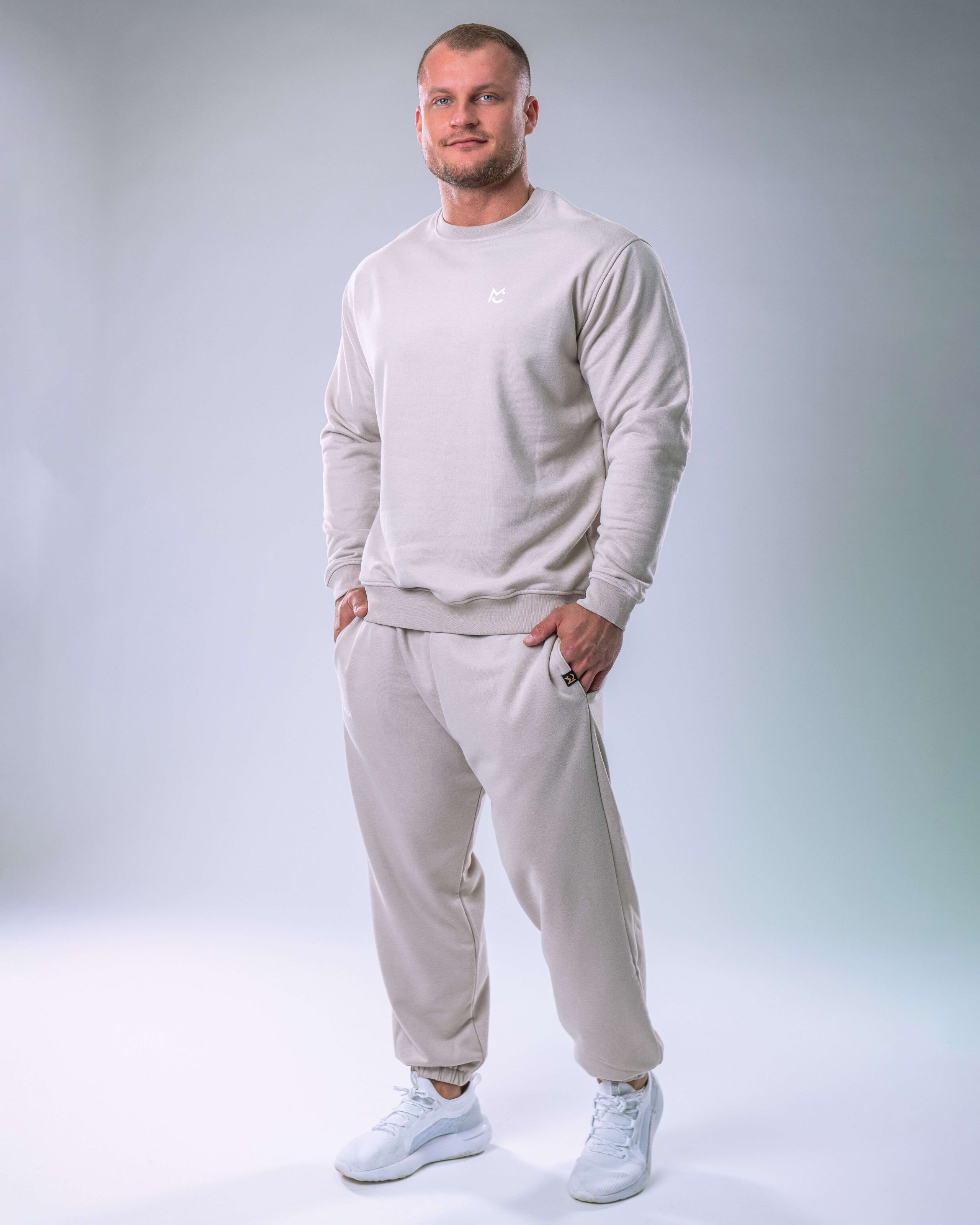 Men’s Sweatshirt Beige-0