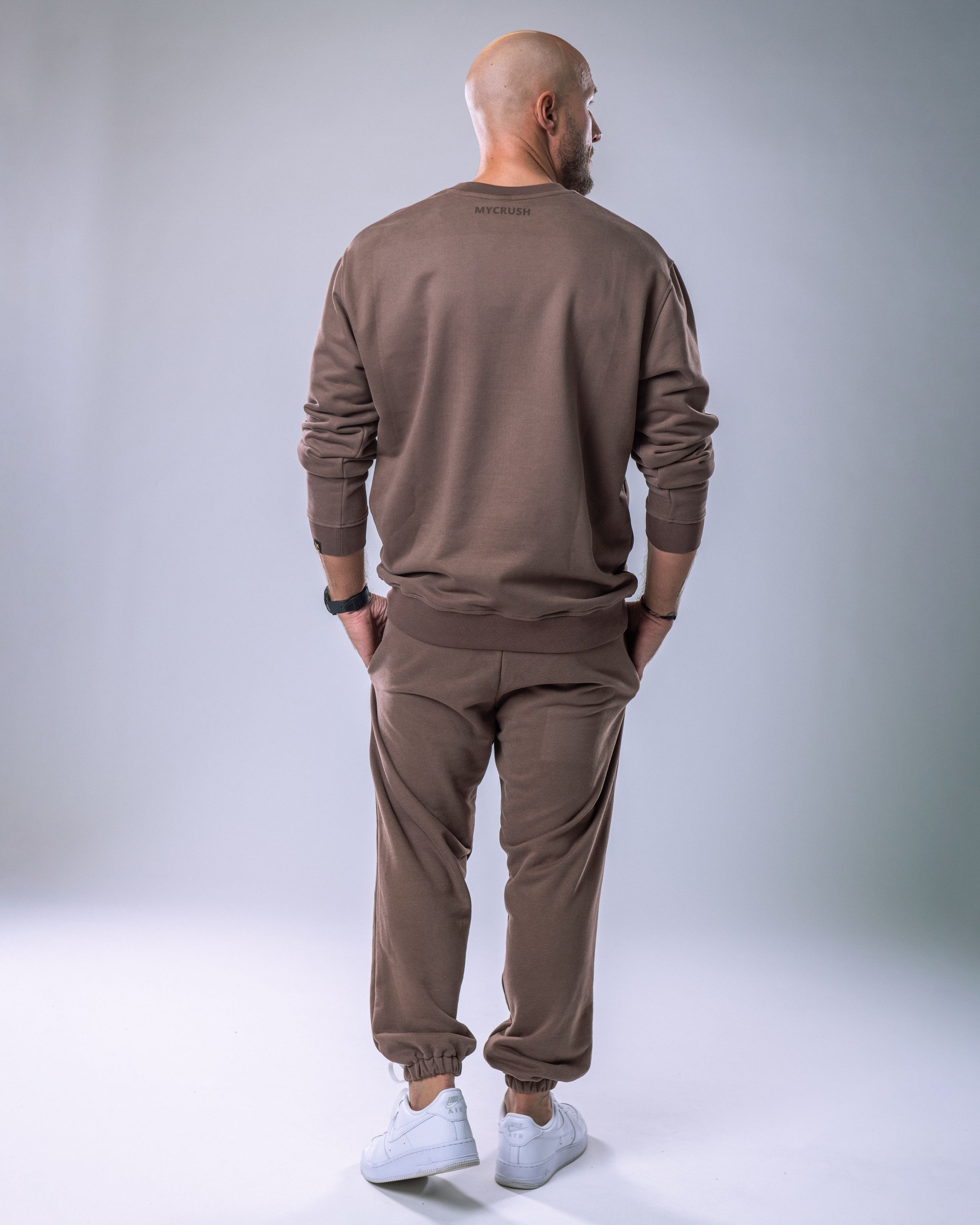 Men’s Sweatshirt Brown XL-2