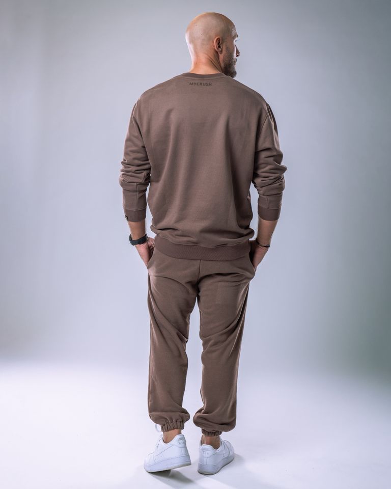 Men’s Sweatshirt Brown XL-1