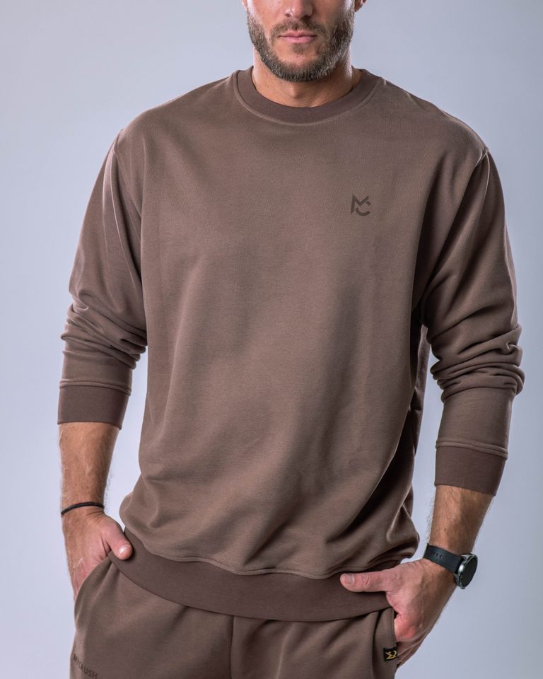 Men’s Sweatshirt Brown XL-2