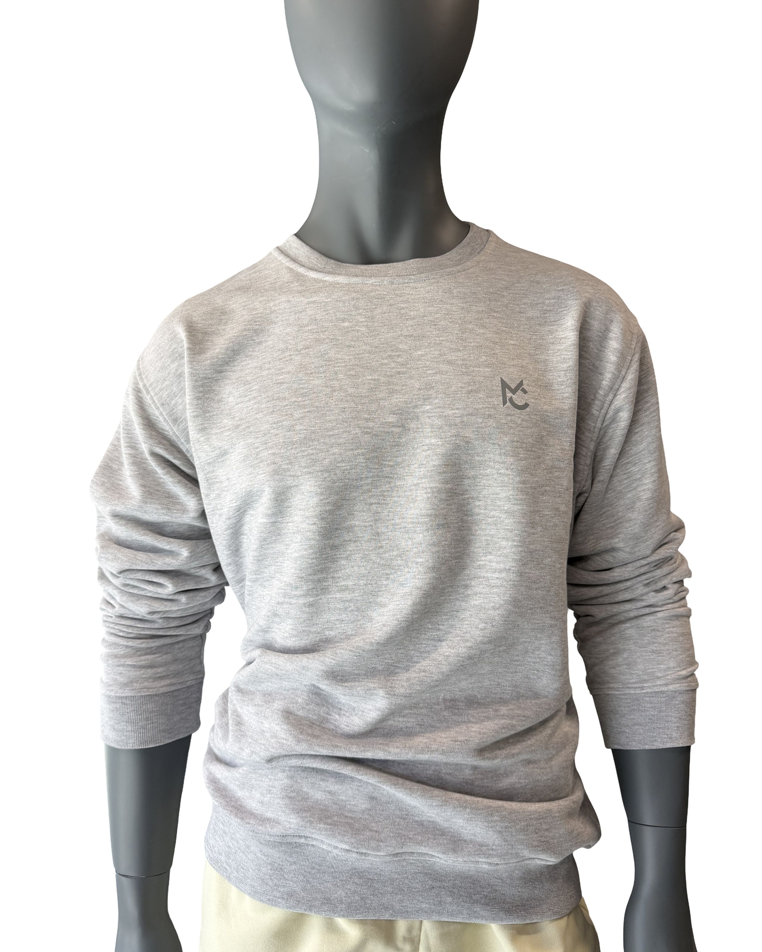 Men’s Sweatshirt Heather Grey M-0