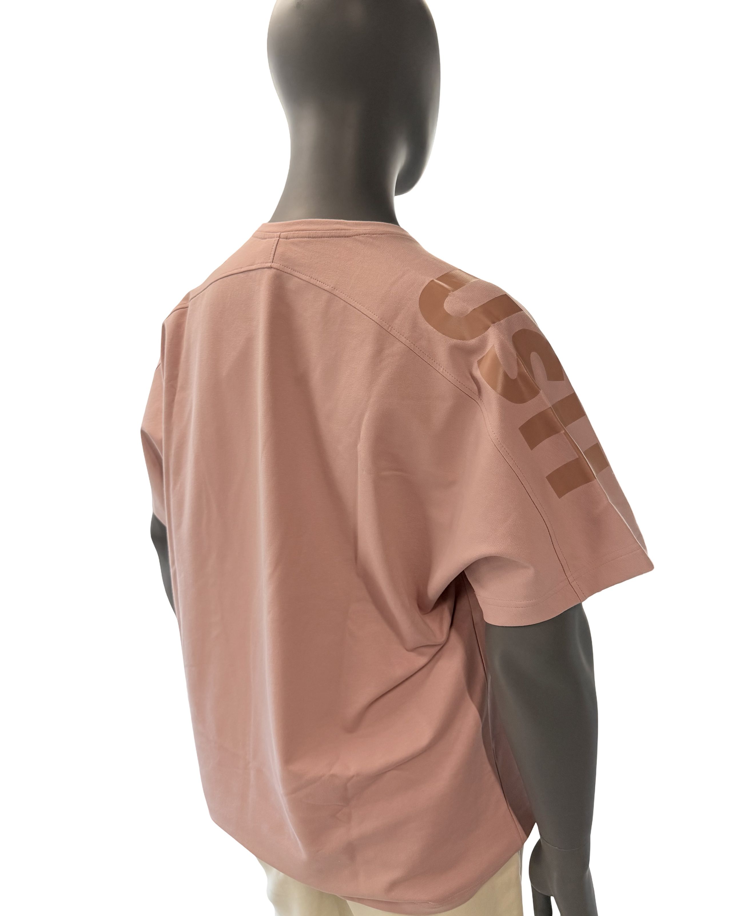Men’s T-shirt Oversize Large print Pink XL-1