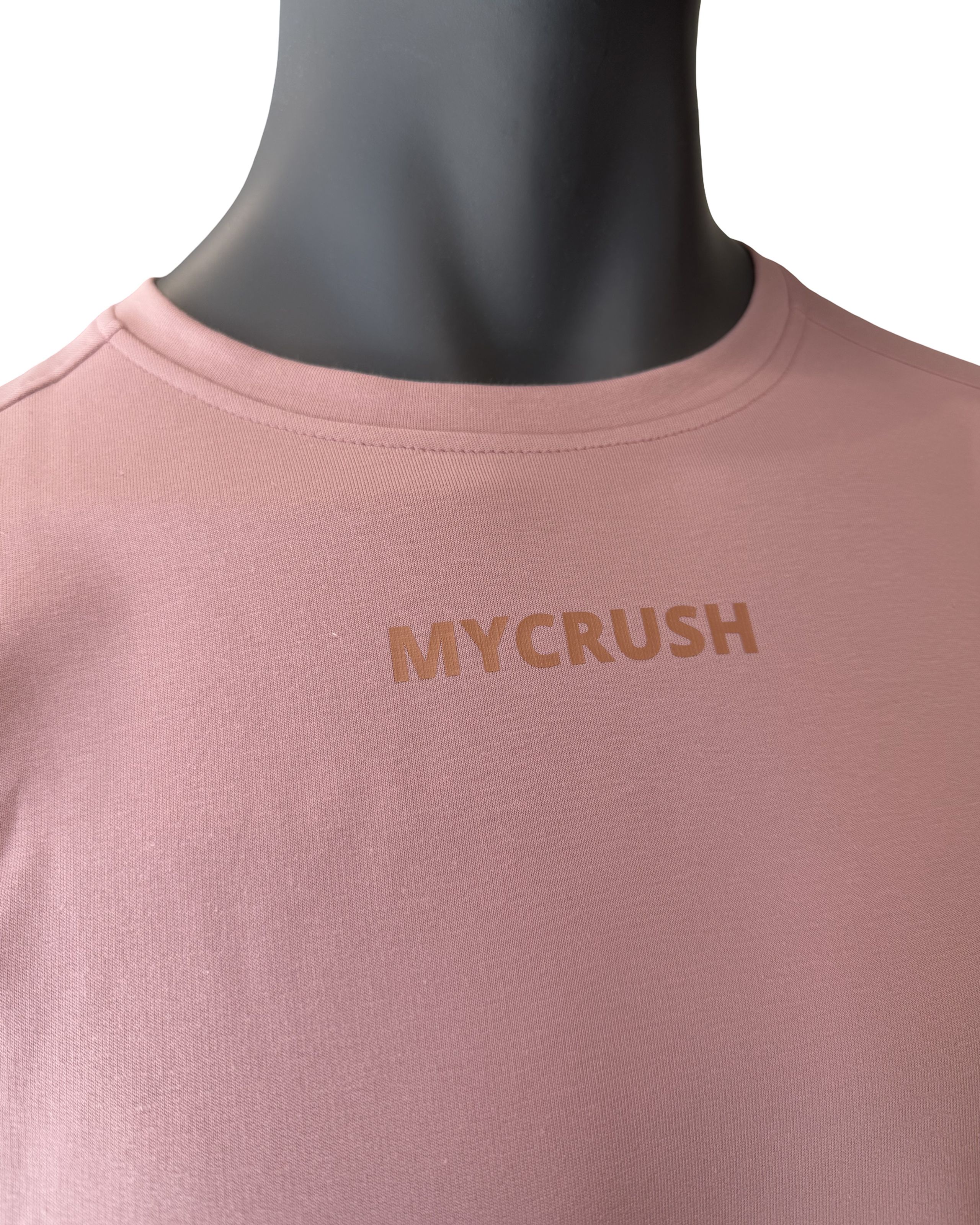 Men’s T-shirt Oversize Small print Pink M-1