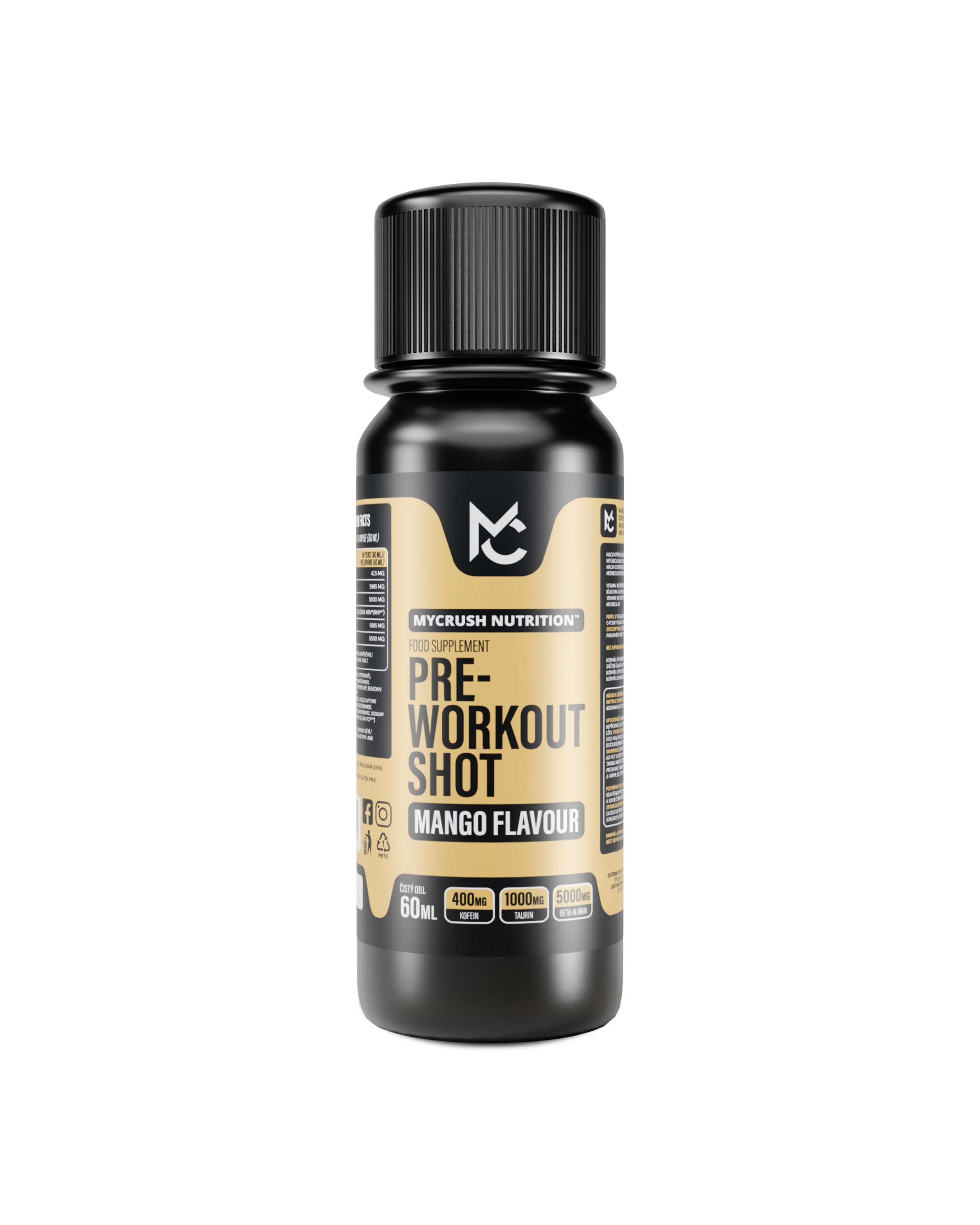PWO SHOT Mango 60 ml-0