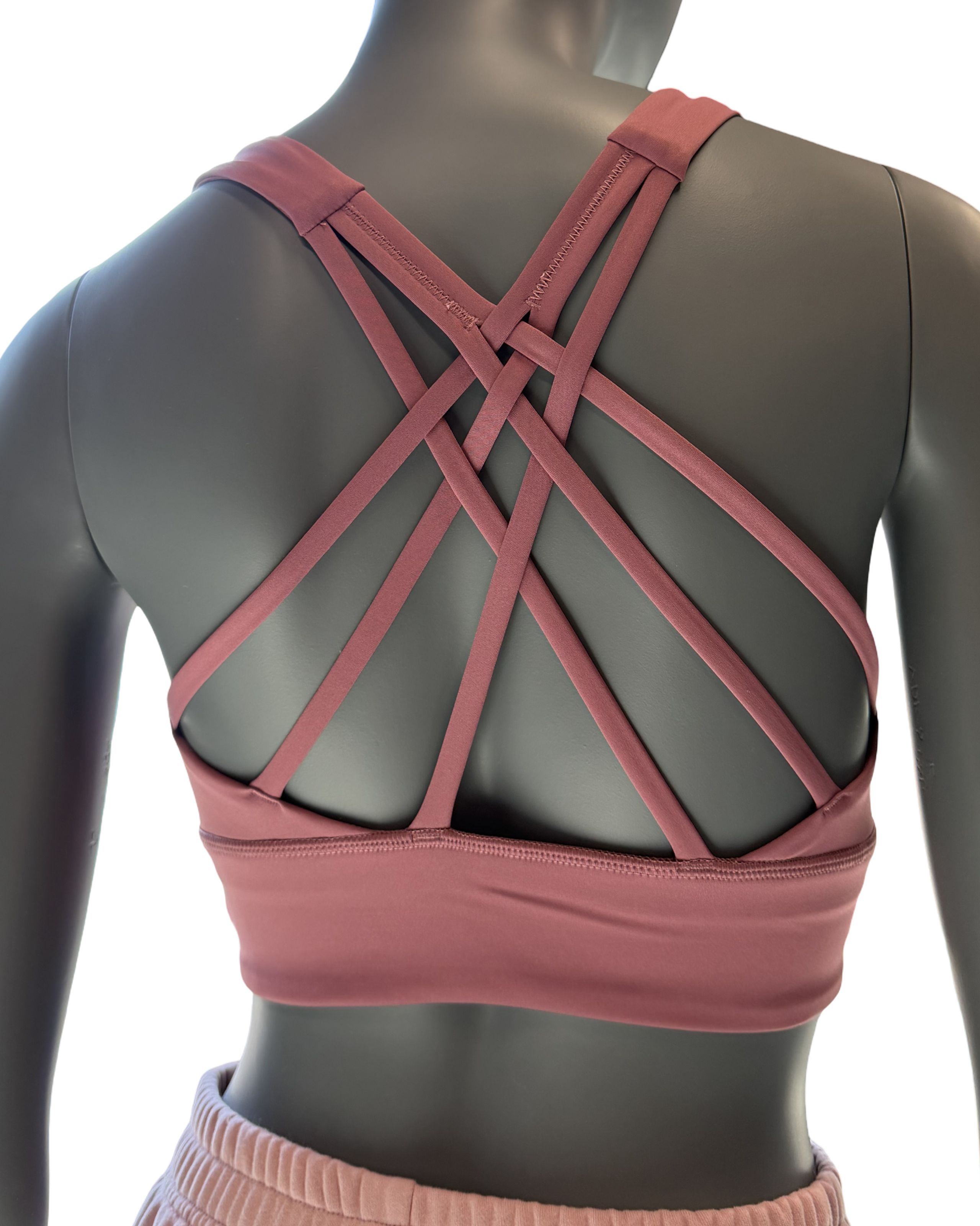 Sports Bra Burgundy L-1