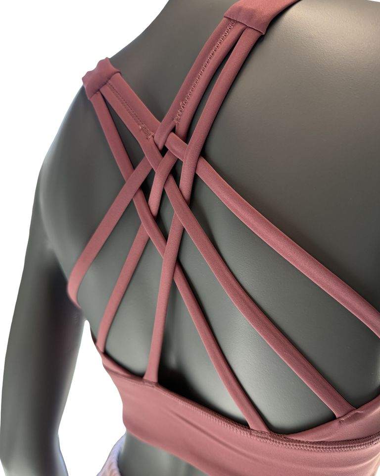 Sports Bra Burgundy M-2