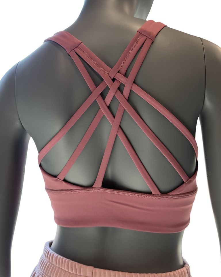 Sports Bra Burgundy XS-0
