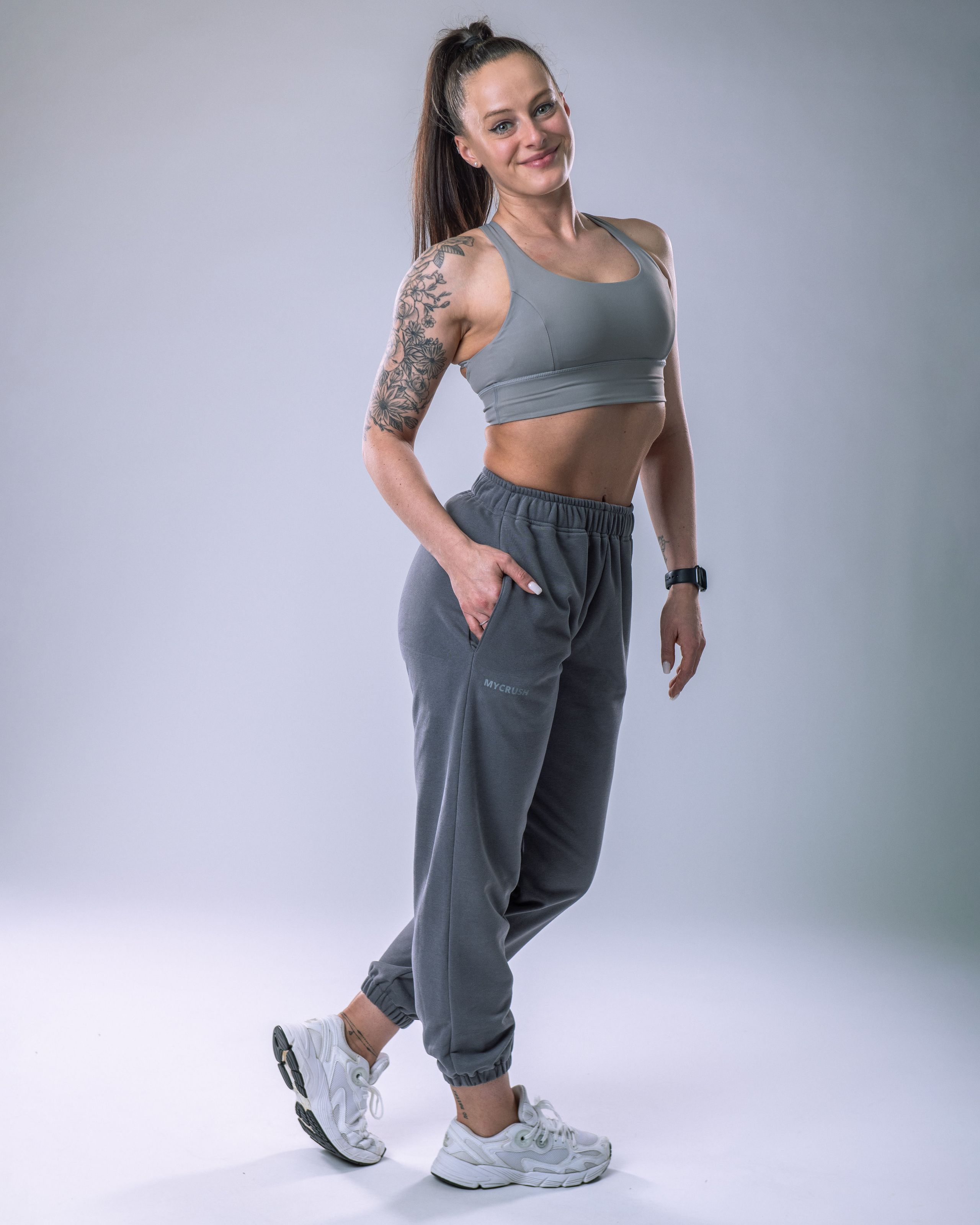 Sports Bra Grey XS-3
