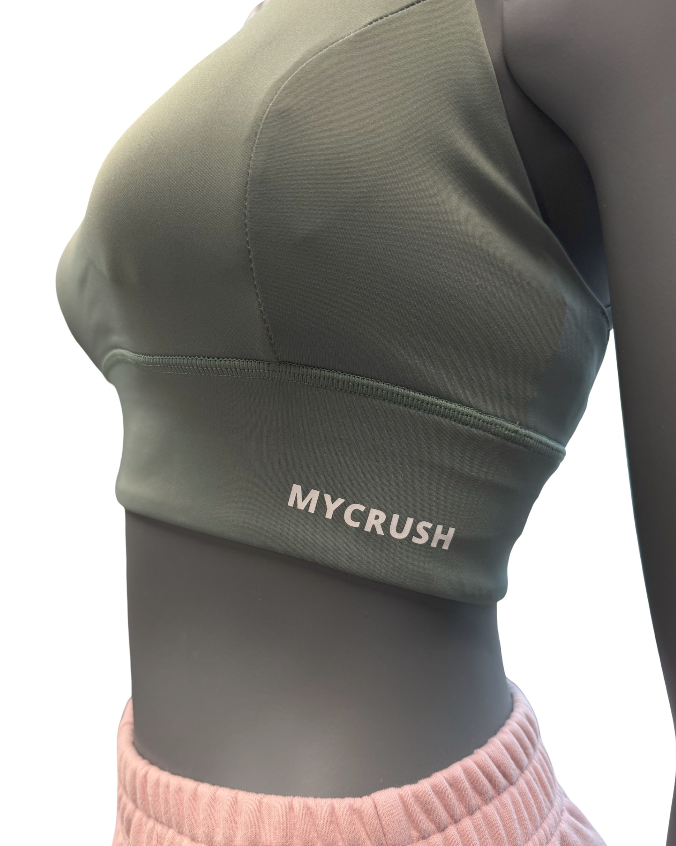 Sports Bra Khaki L-2