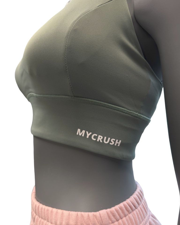 Sports Bra Khaki M-1