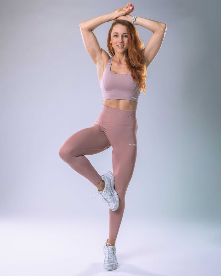 Sports Bra Pink XS-3