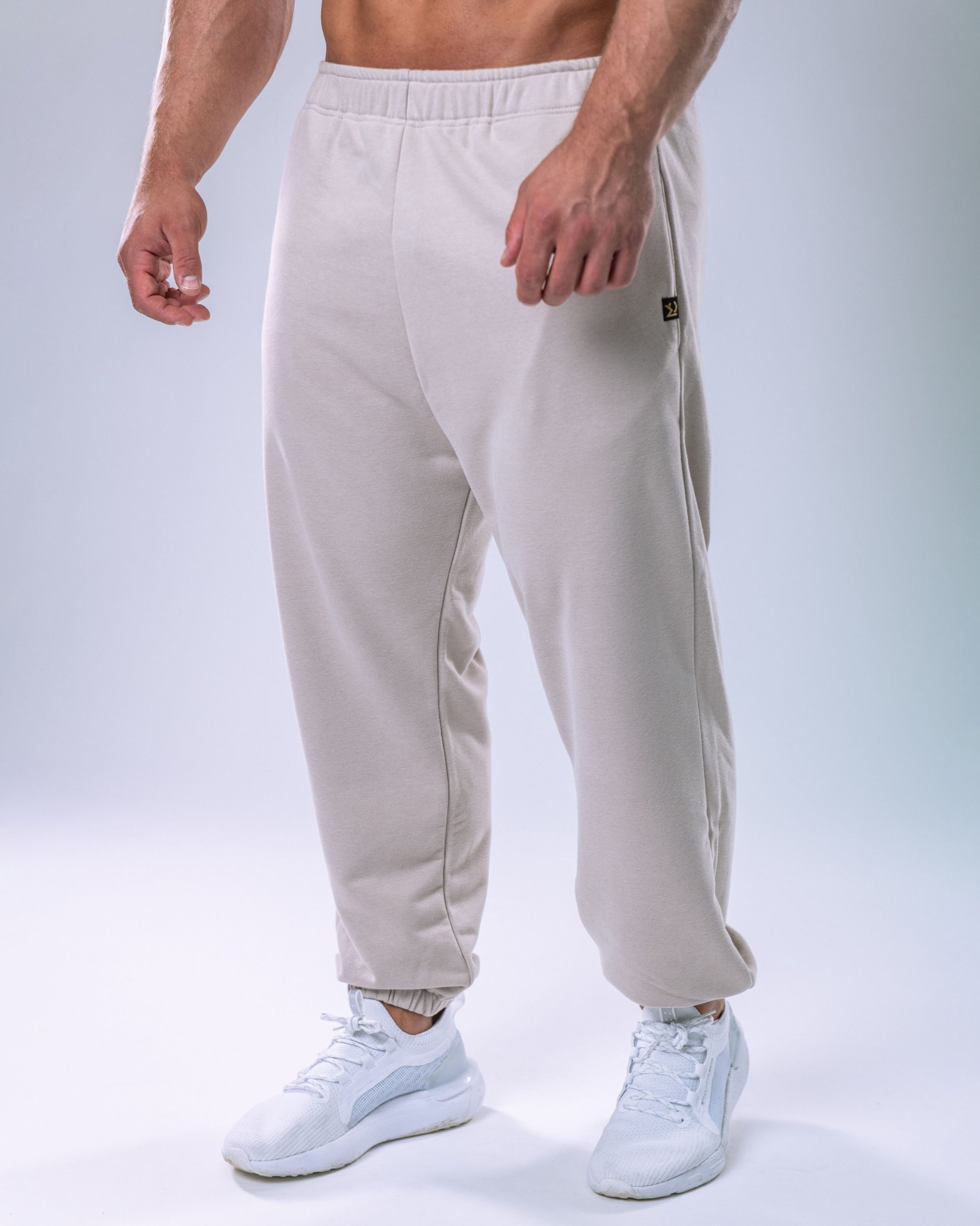 Unisex Joggers Regular Beige S-0