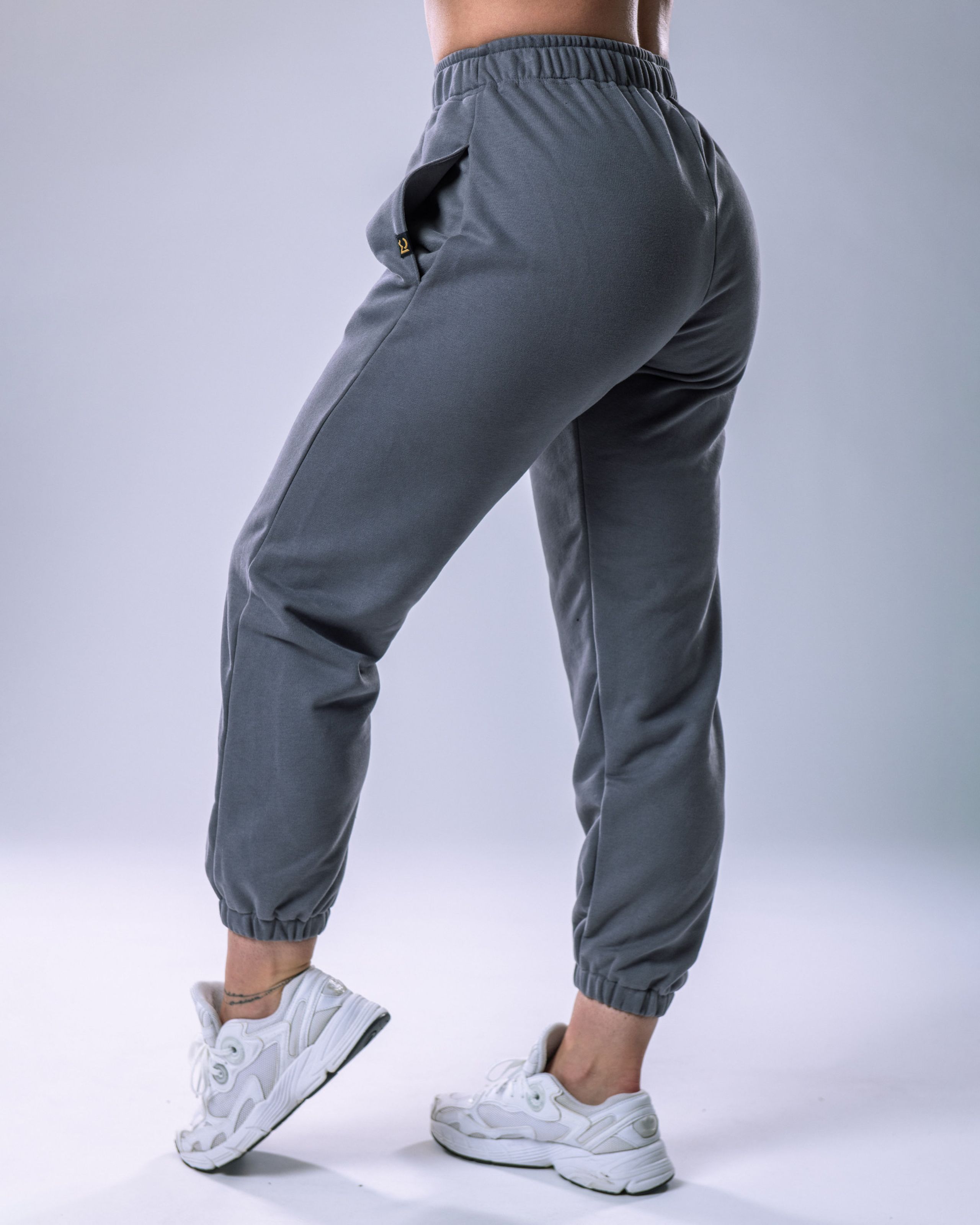 Unisex Joggers Regular Grey M-3