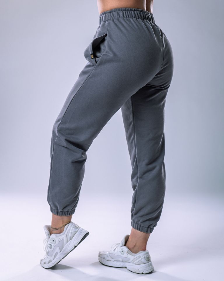 Unisex Joggers Regular Grey S-2