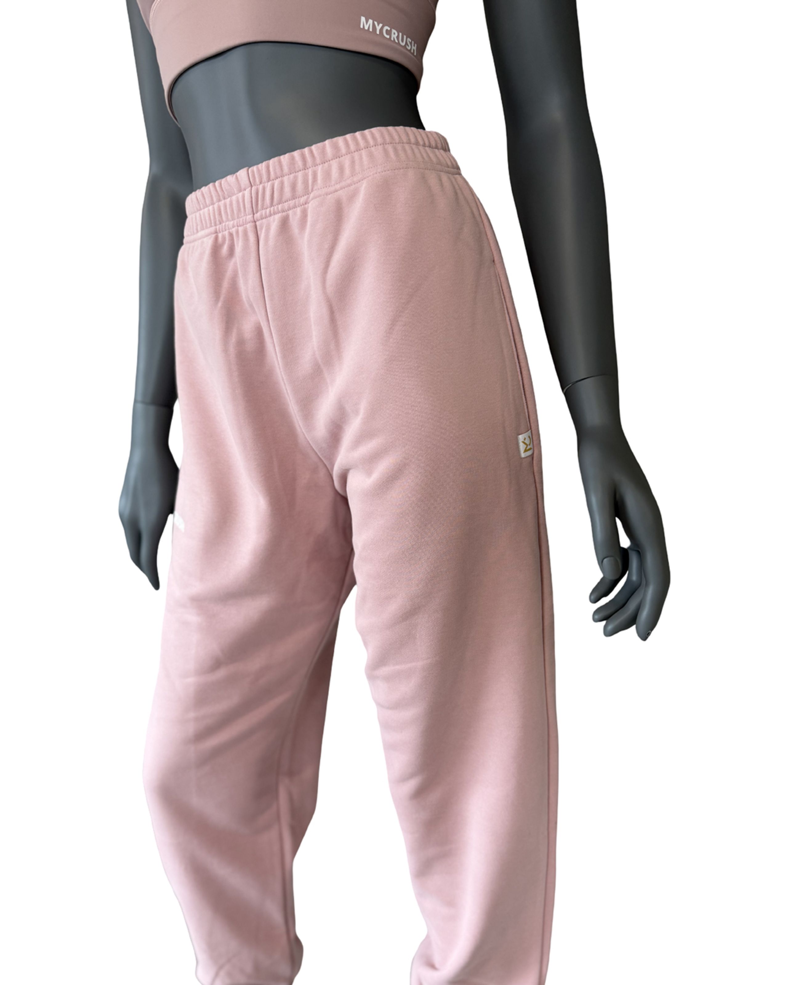 Unisex Joggers Regular Pink S-2