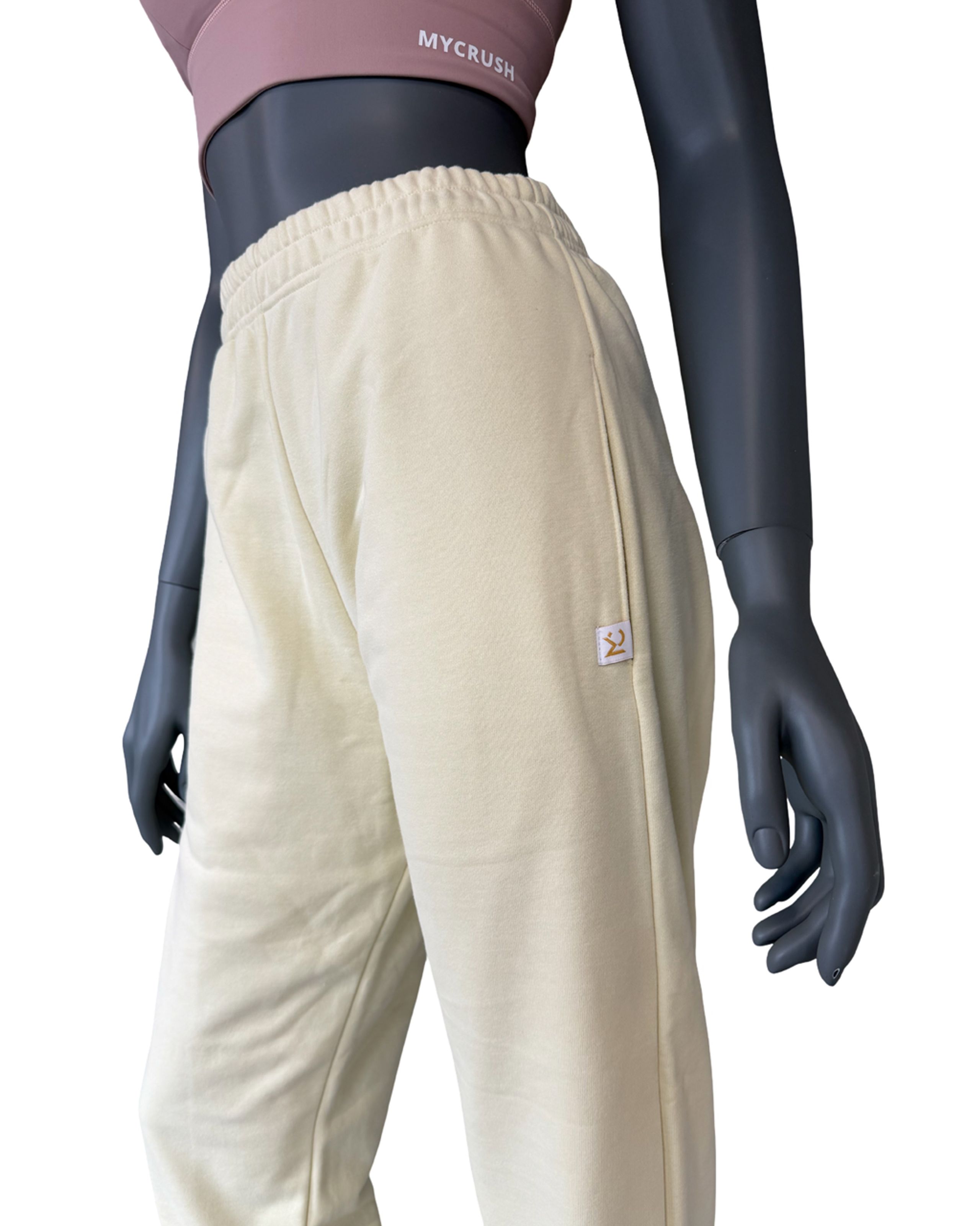 Unisex Joggers Regular Yellow M-2