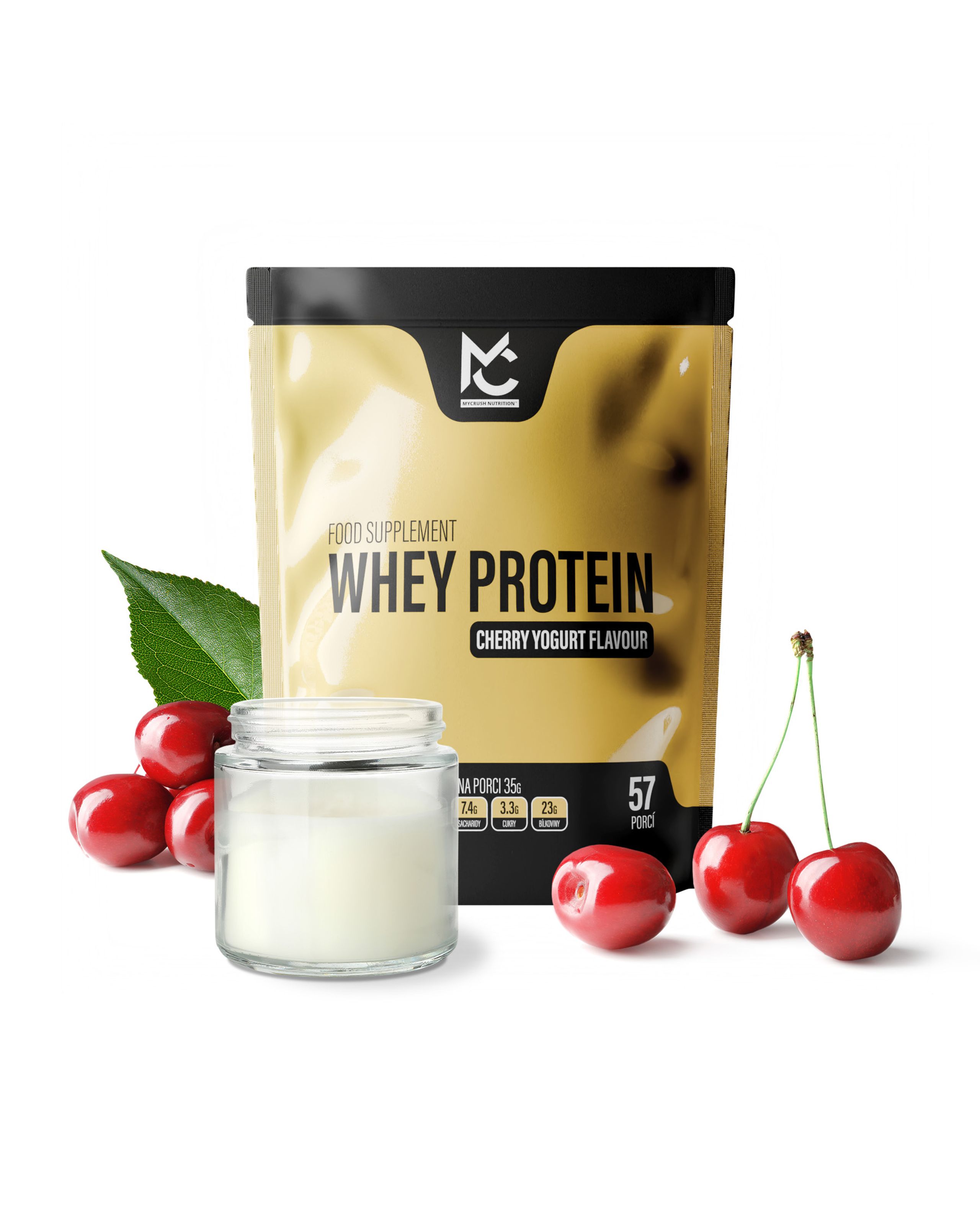 Whey protein Cherry/Yogurt 2 kg-0