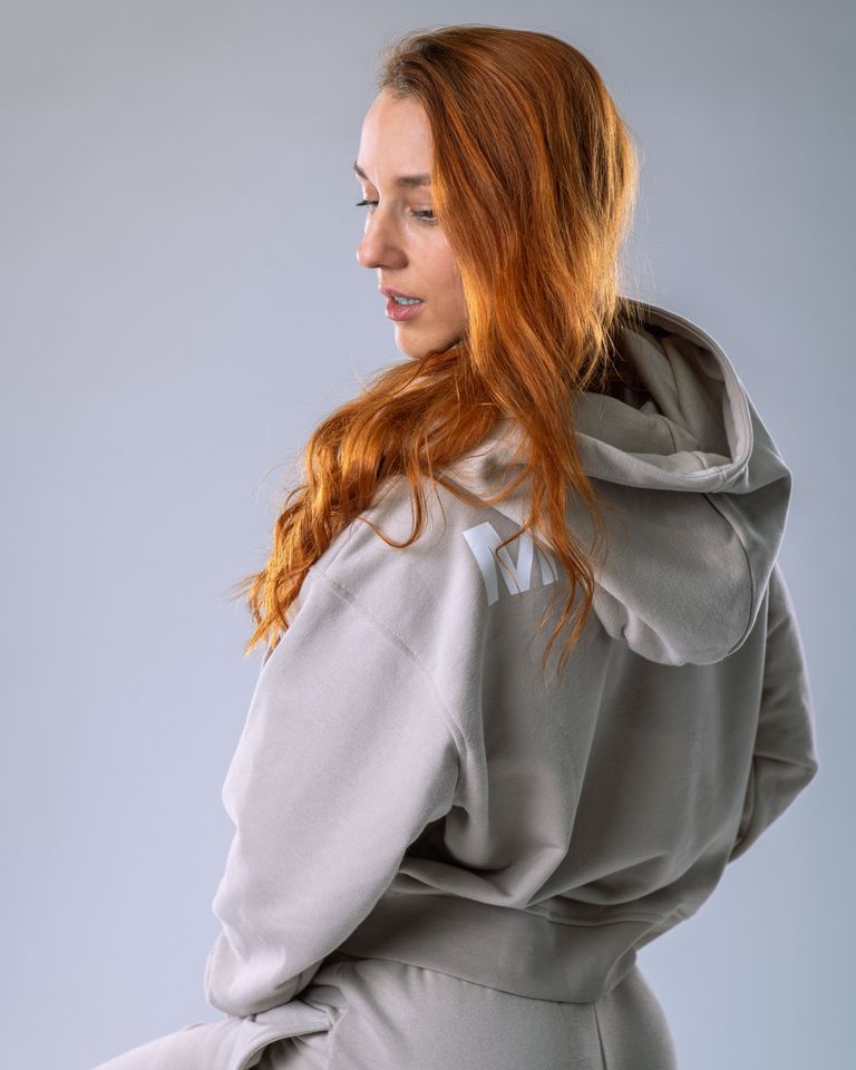 Women’s Hoodie Oversize Beige XS-3