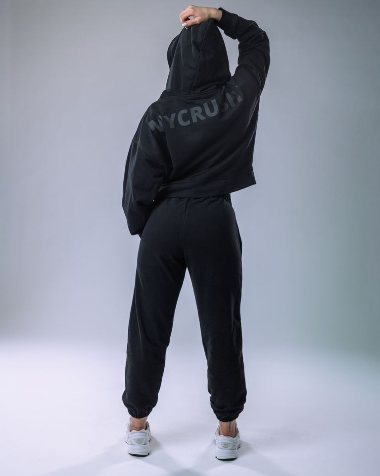 Women’s Hoodie Oversize Black L-1