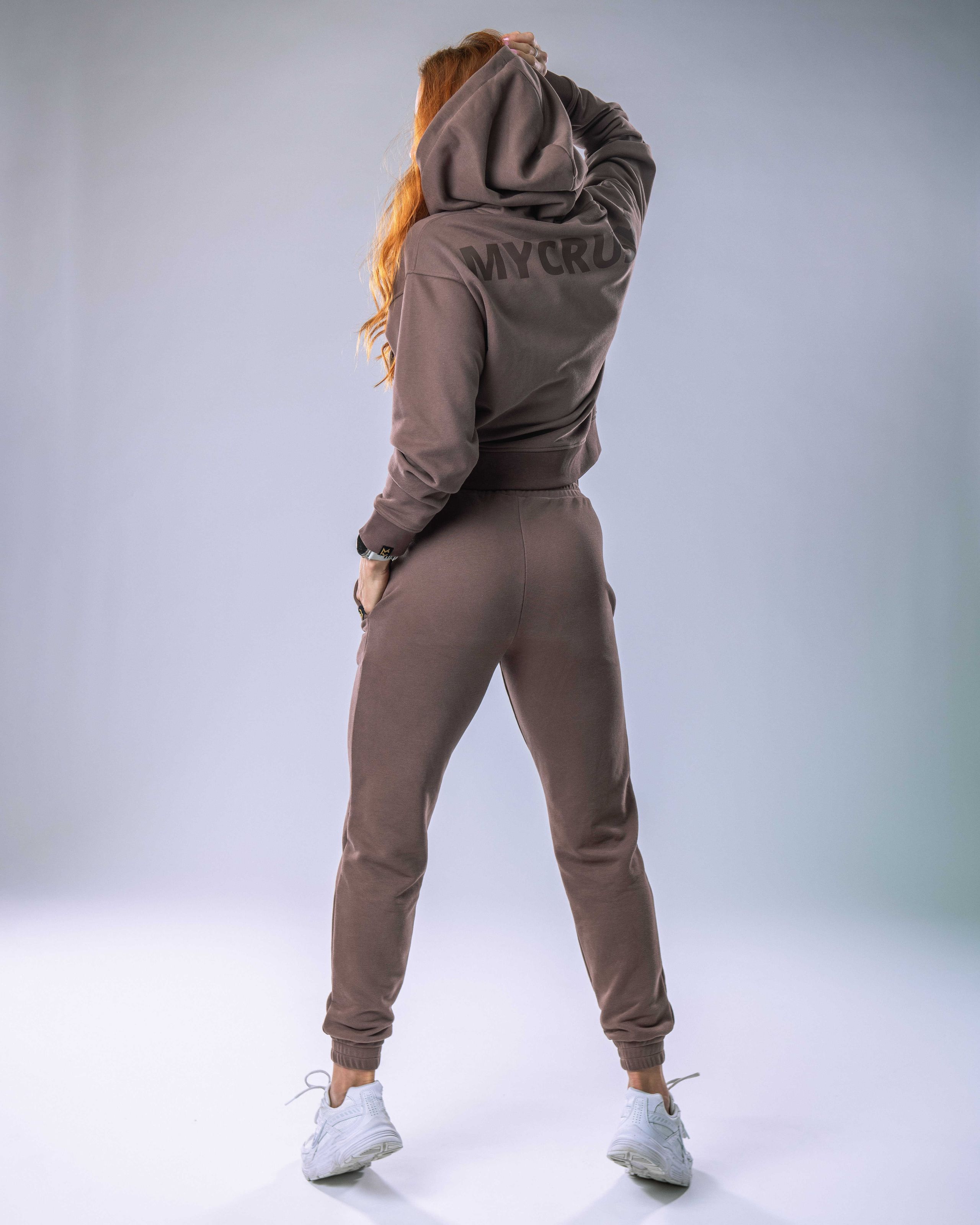 Women’s Hoodie Oversize Brown S-7