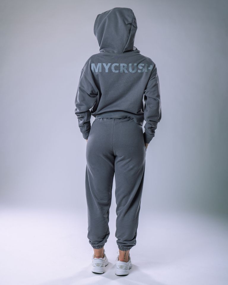 Women’s Hoodie Oversize Grey M-4