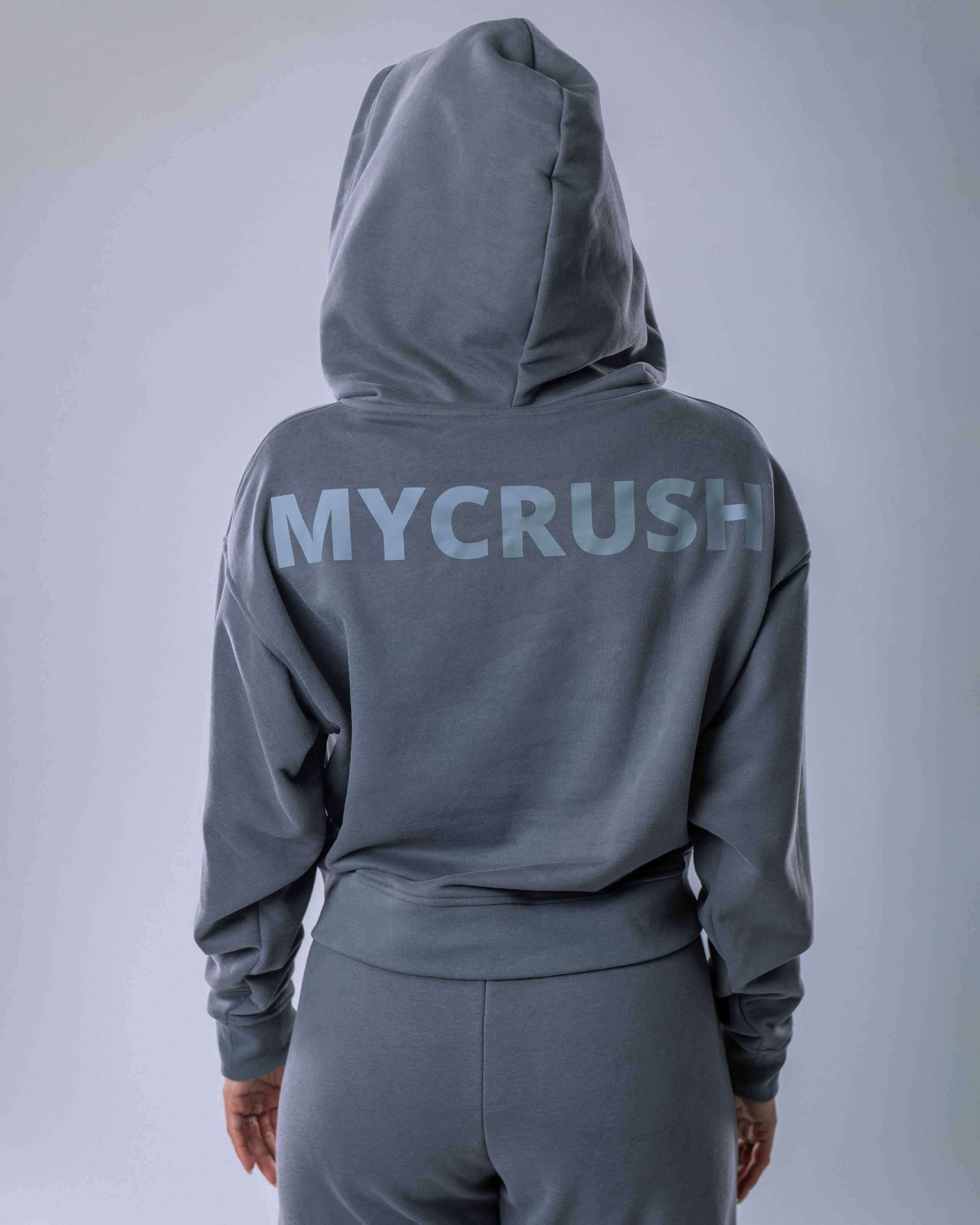 Women’s Hoodie Oversize Grey S-4