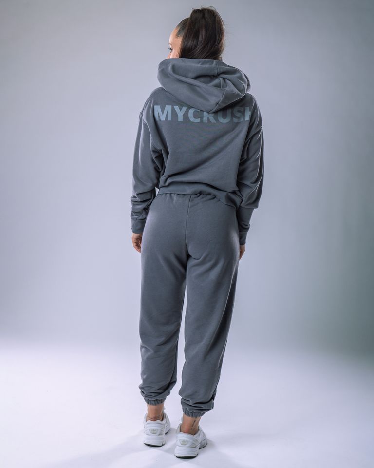 Women’s Hoodie Oversize Grey XS-2