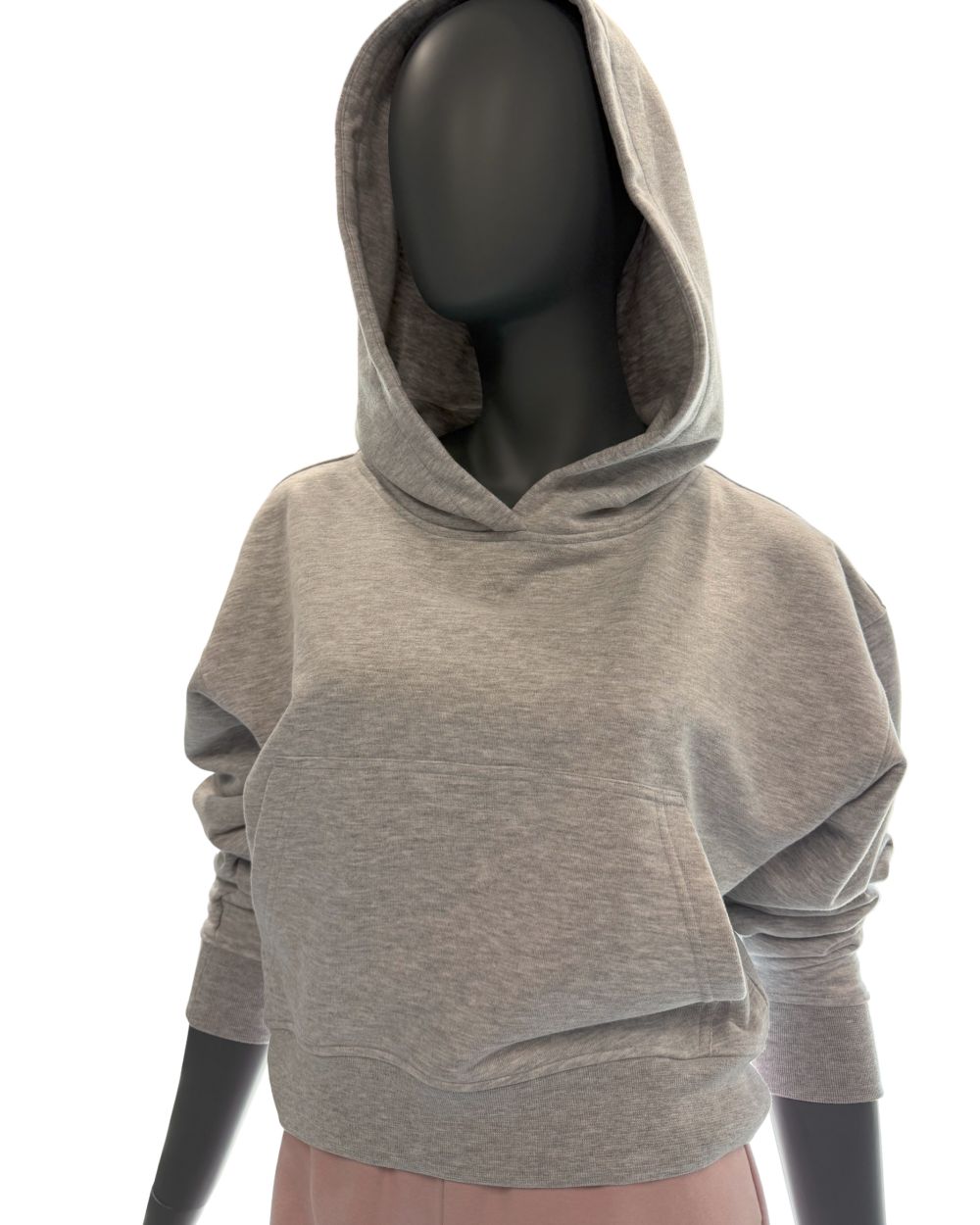 Women’s Hoodie Oversize Heather Grey L