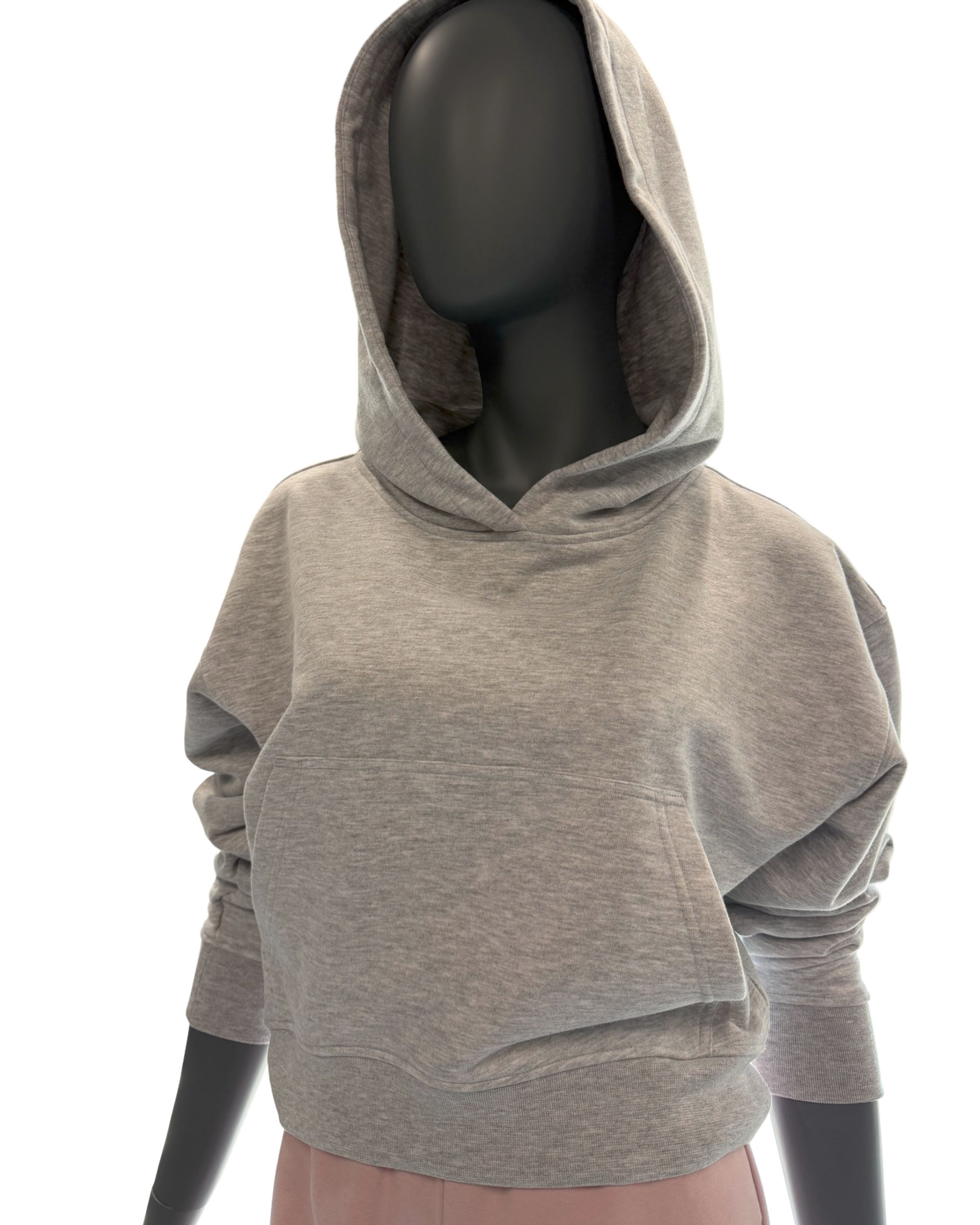 Women’s Hoodie Oversize Heather Grey M-0