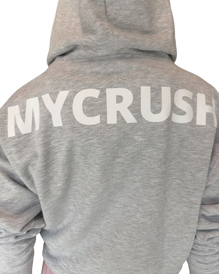 Women’s Hoodie Oversize Heather Grey M-0