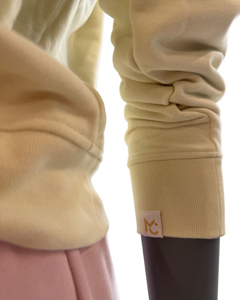 Women’s Hoodie Oversize Yellow M-1