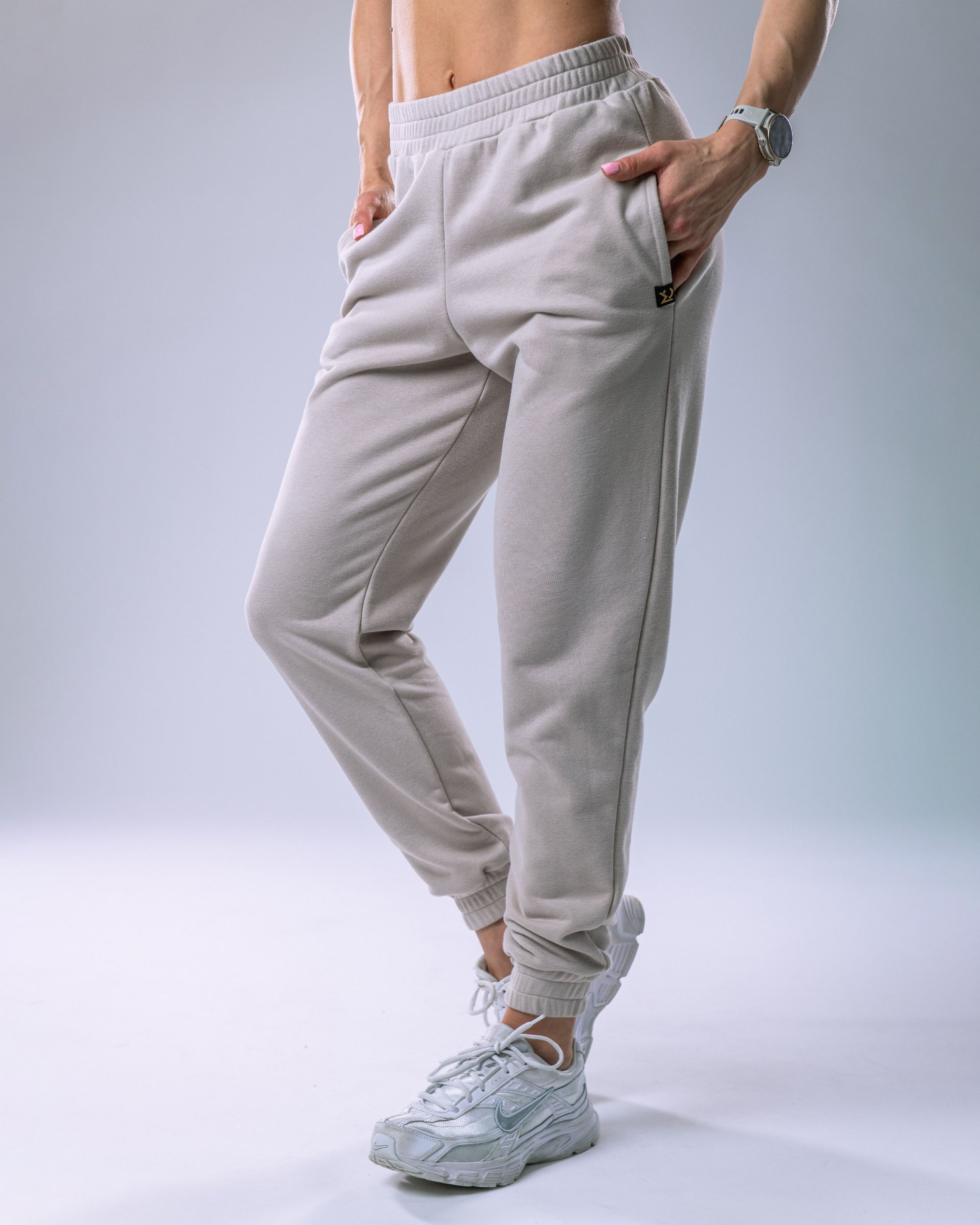 Women’s Joggers SLIM Beige L-1