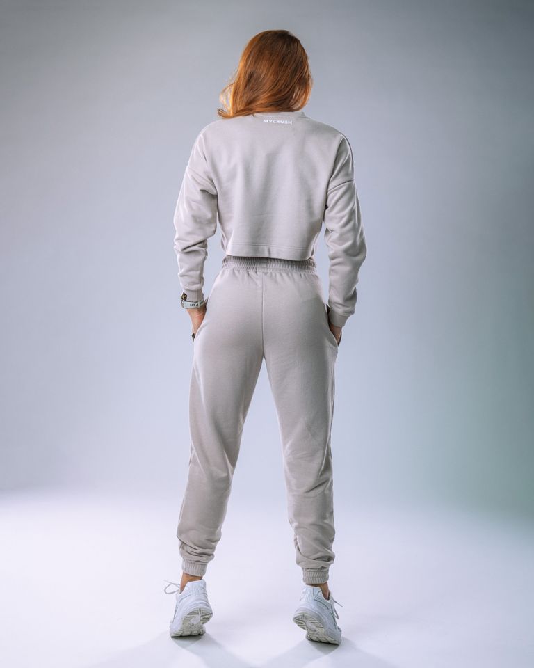 Women’s Joggers SLIM Beige S-5