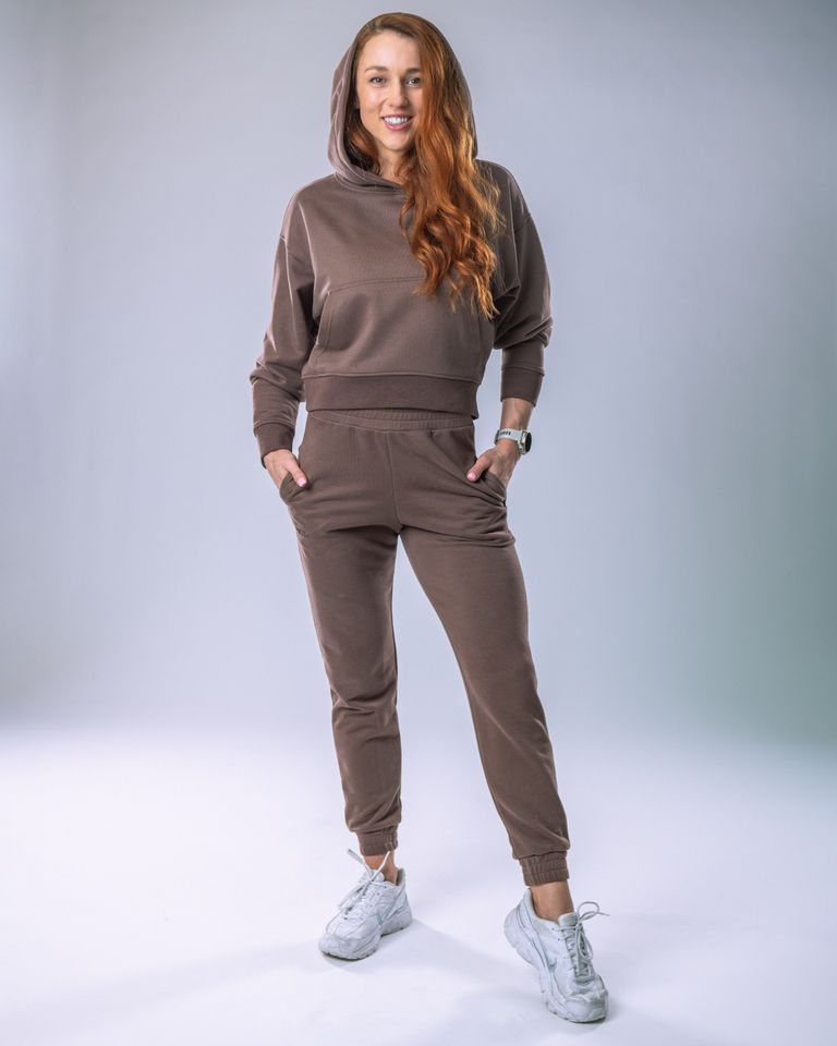 Women’s Joggers SLIM Brown L-5