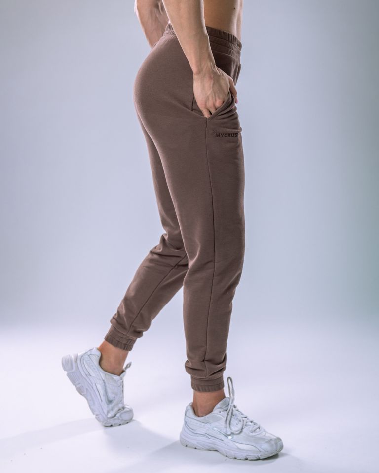 Women’s Joggers SLIM Brown M-3