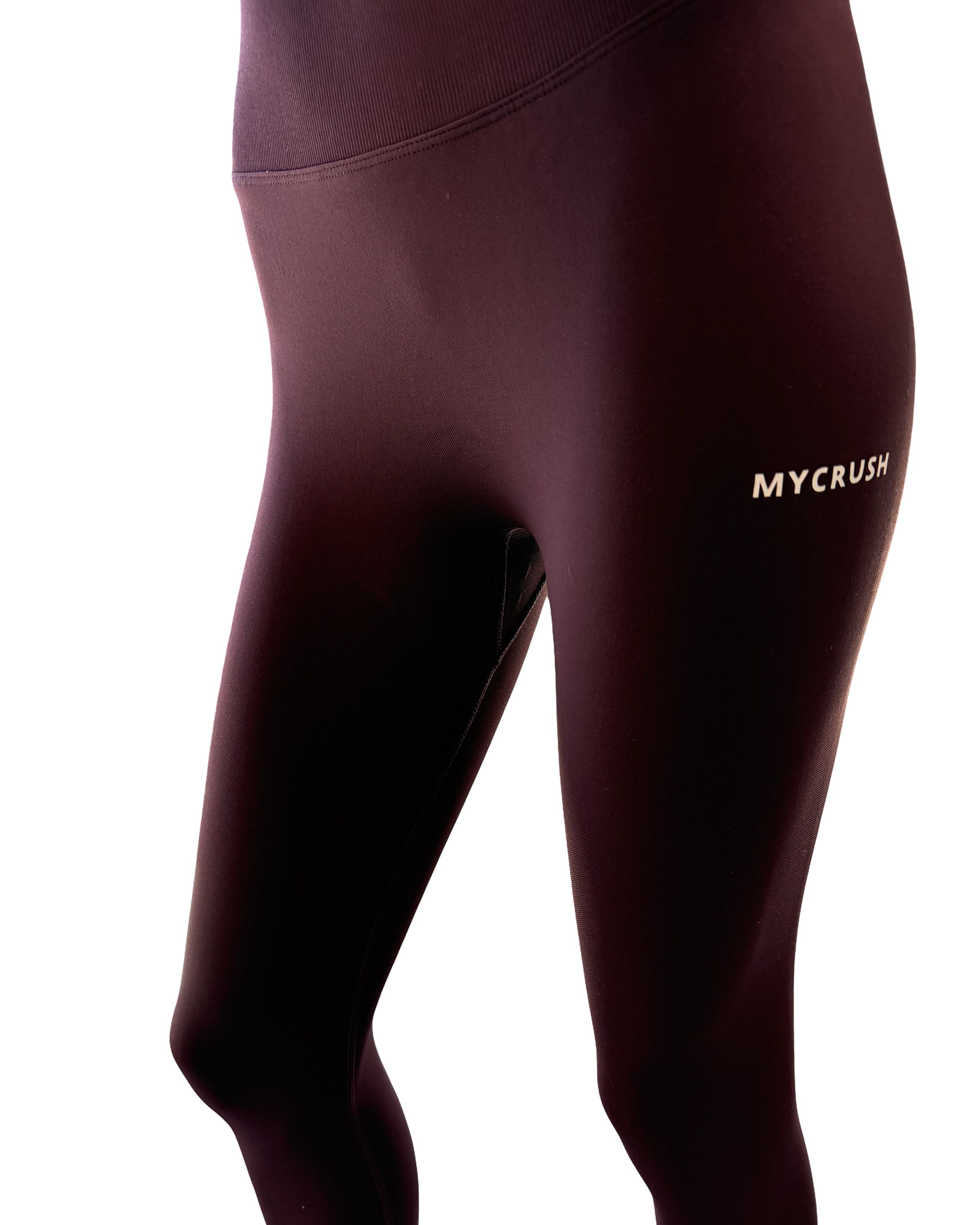 Women’s Leggings Burgundy M-2