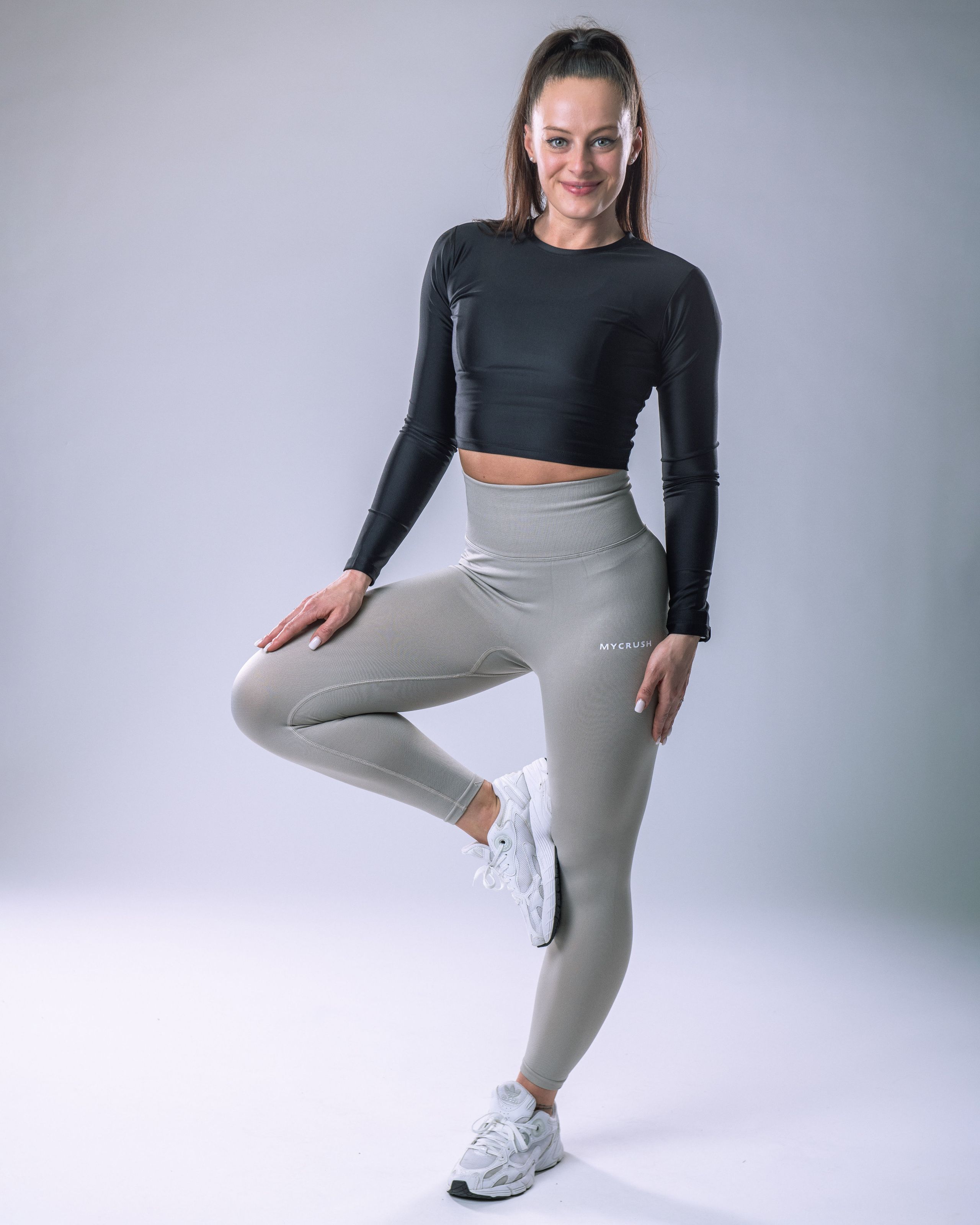 Women’s Leggings Grey M-1