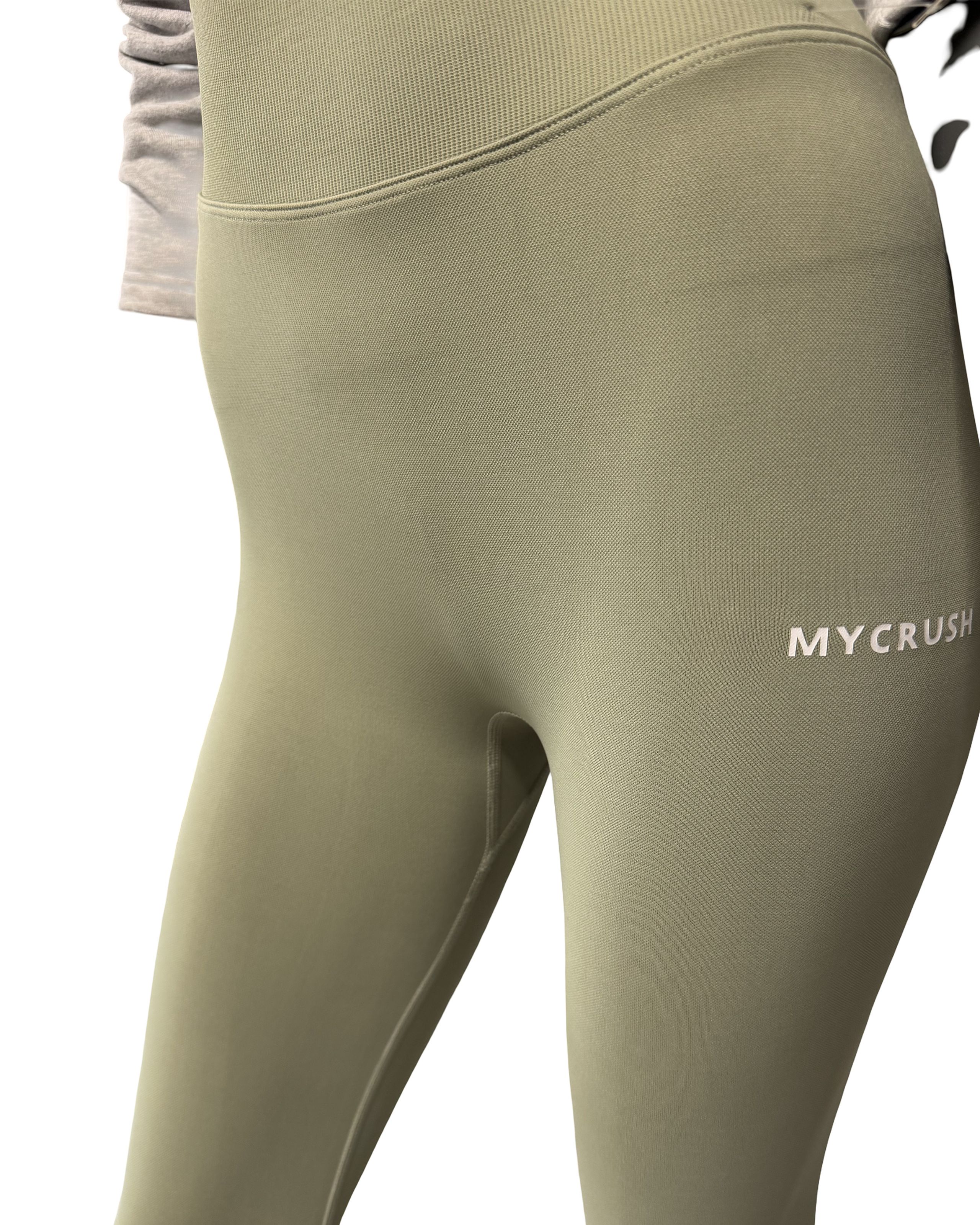 Women’s Leggings Khaki S-2