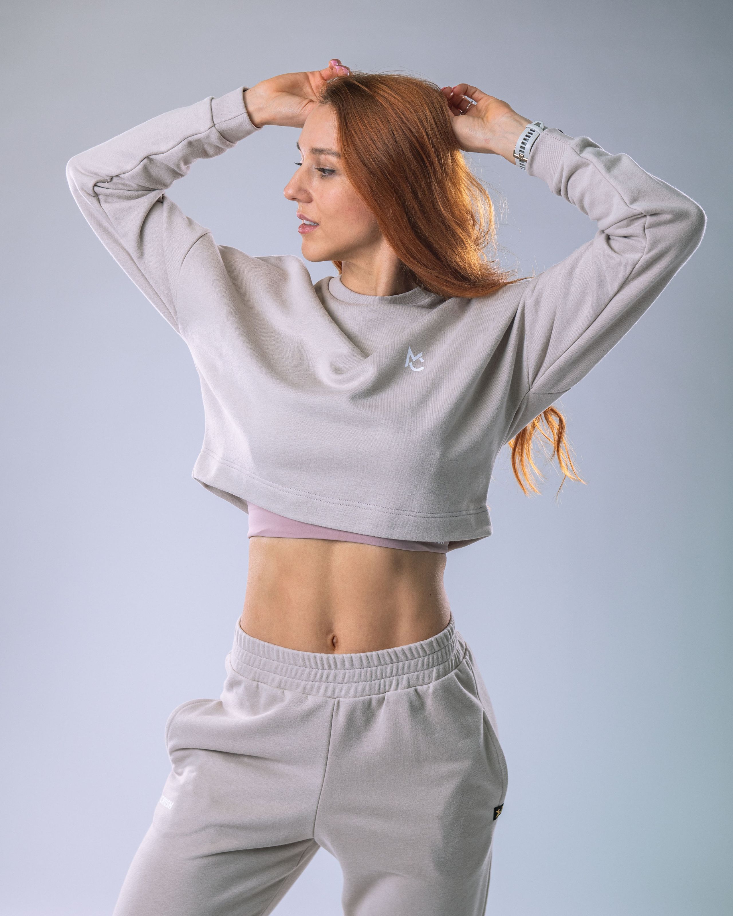 Women’s Sweatshirt Beige M-2