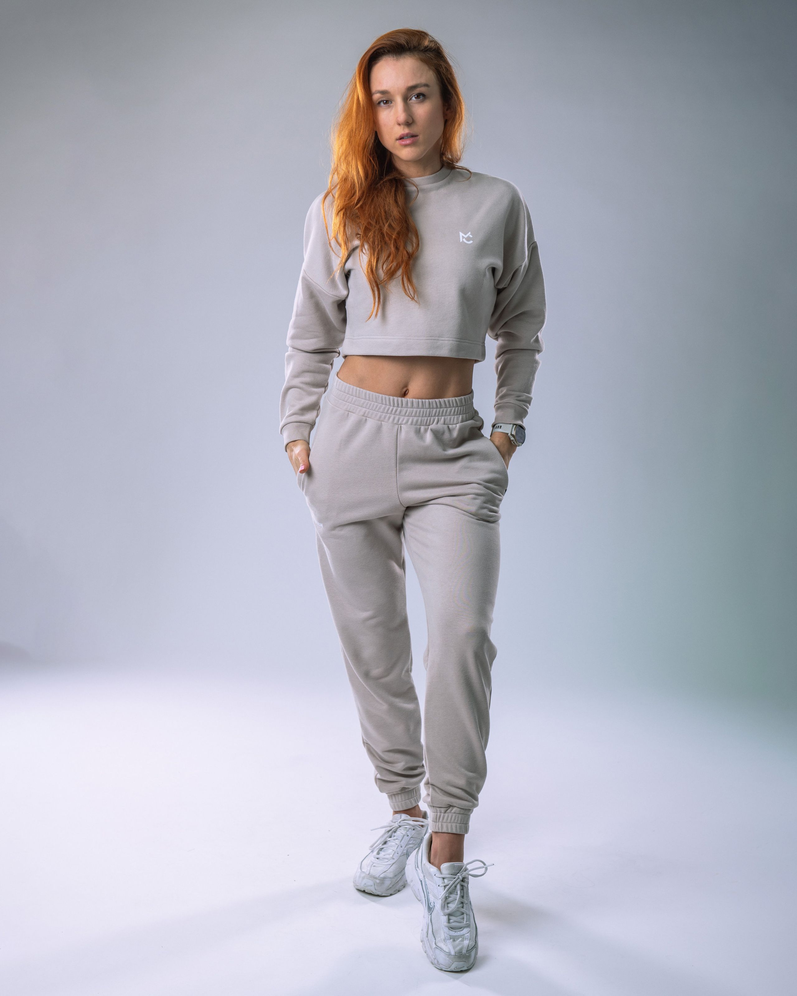 Women’s Sweatshirt Beige S-1